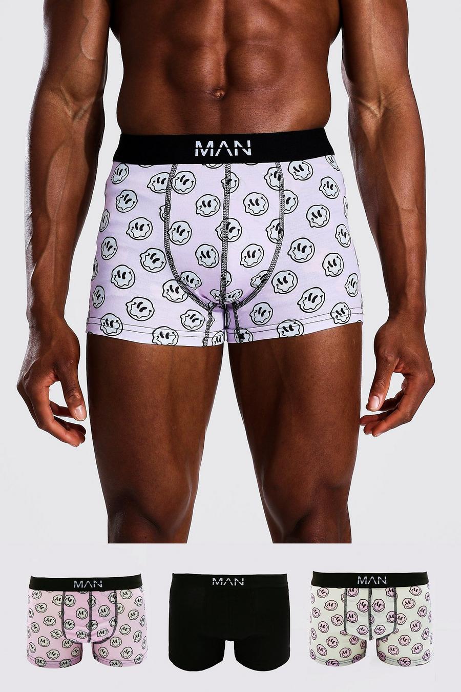 Man Dash Jersey-Boxershorts mit Print, Multi image number 1