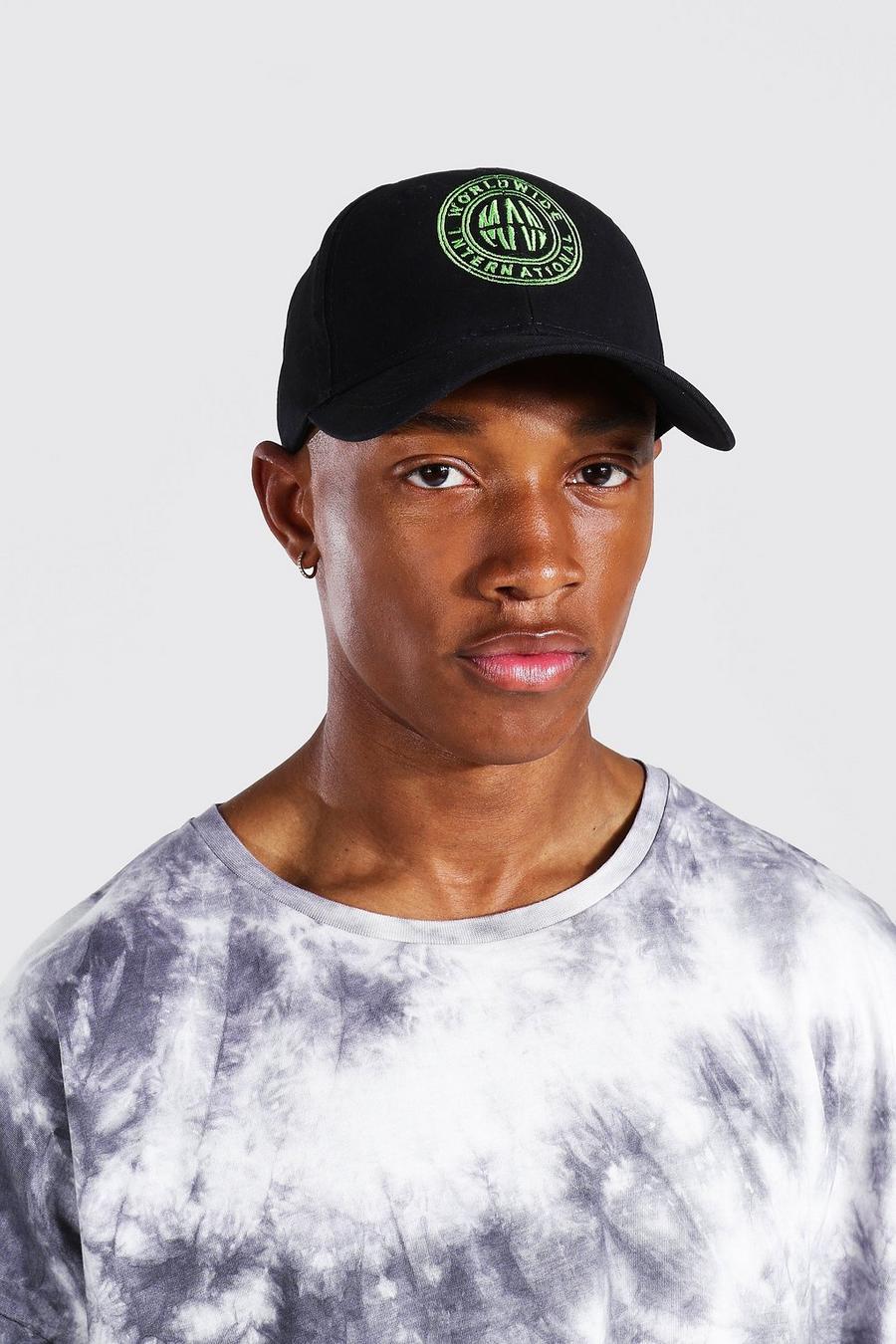 Lime Worldwide Embroidered Cap image number 1
