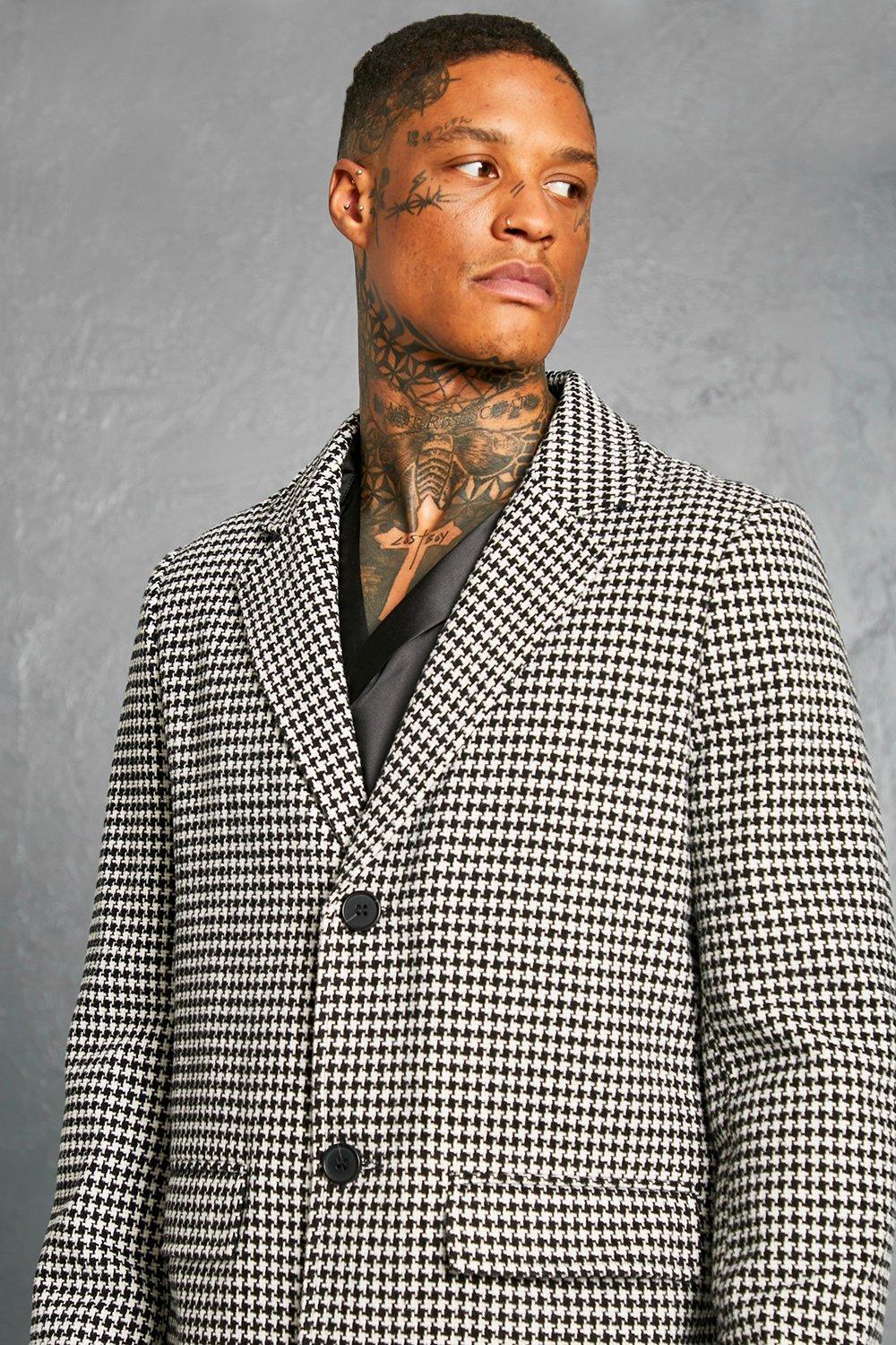 Mens 2025 dogtooth coat