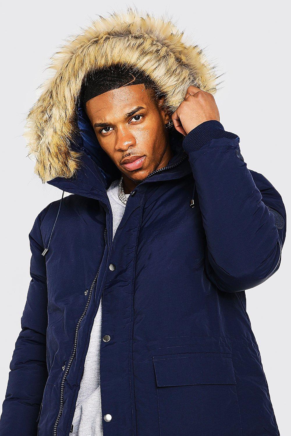 Boohoo hot sale man parka