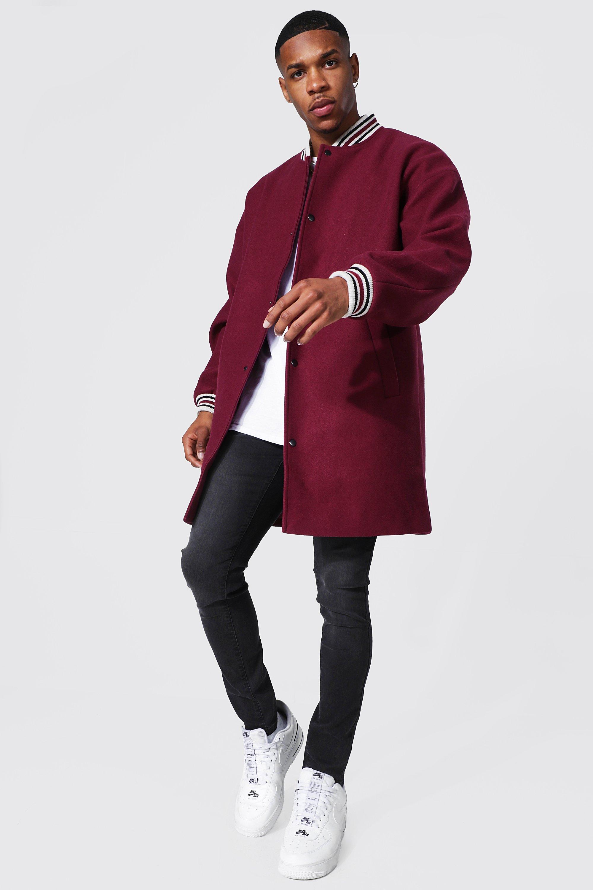 boohoo longline bomber