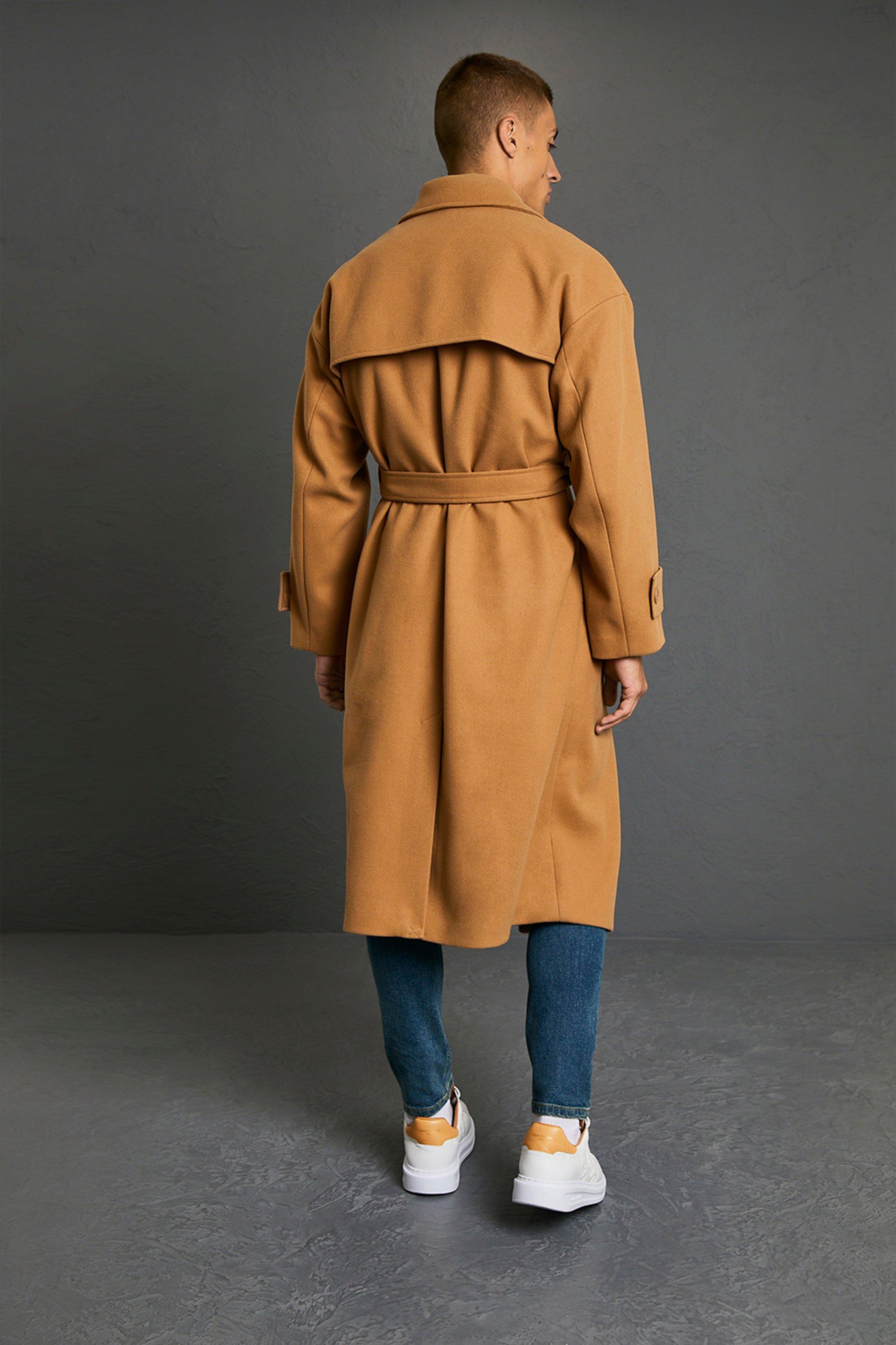 Trench coat shoulder flap sale