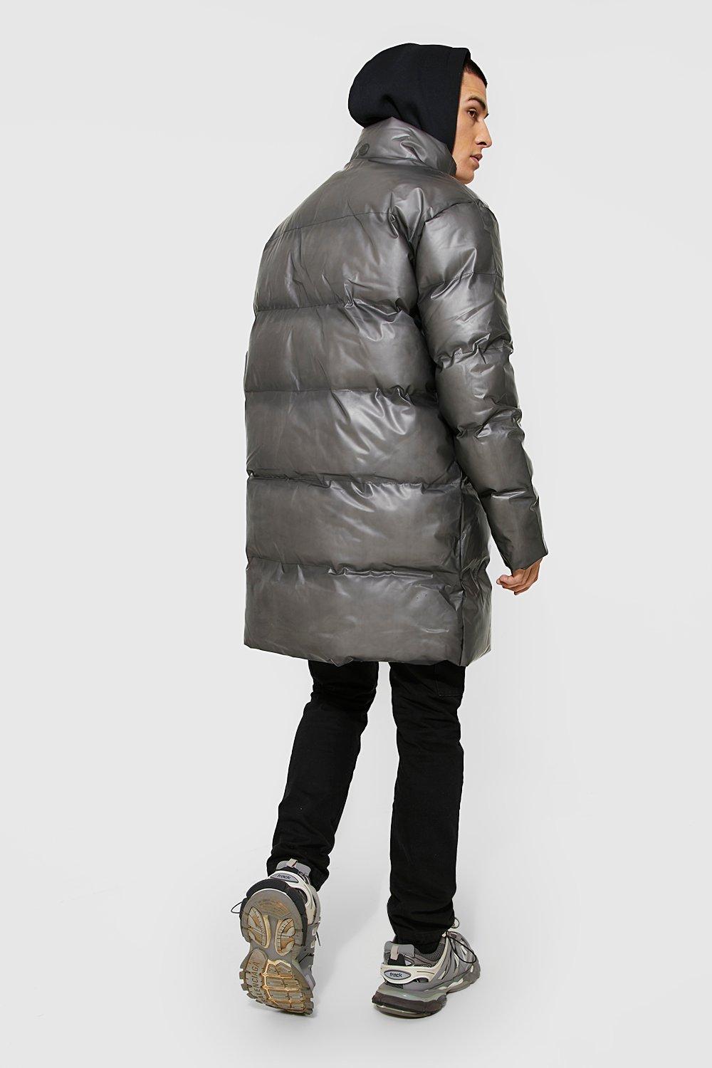 Longline puffer clearance parka hollister