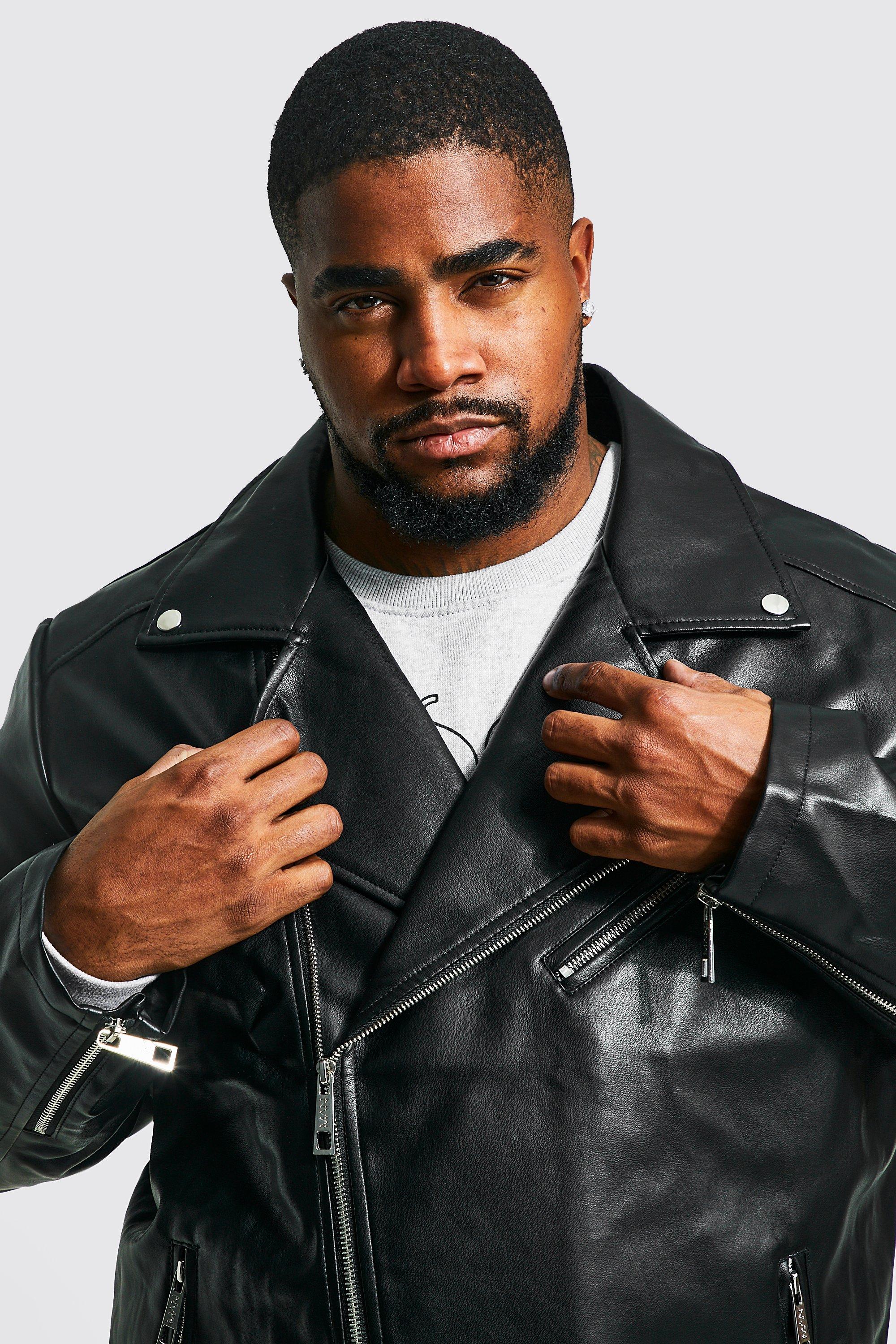 https://media.boohoo.com/i/boohoo/mzz88915_black_xl_3/male-black-plus-size-leather-look-biker-jacket