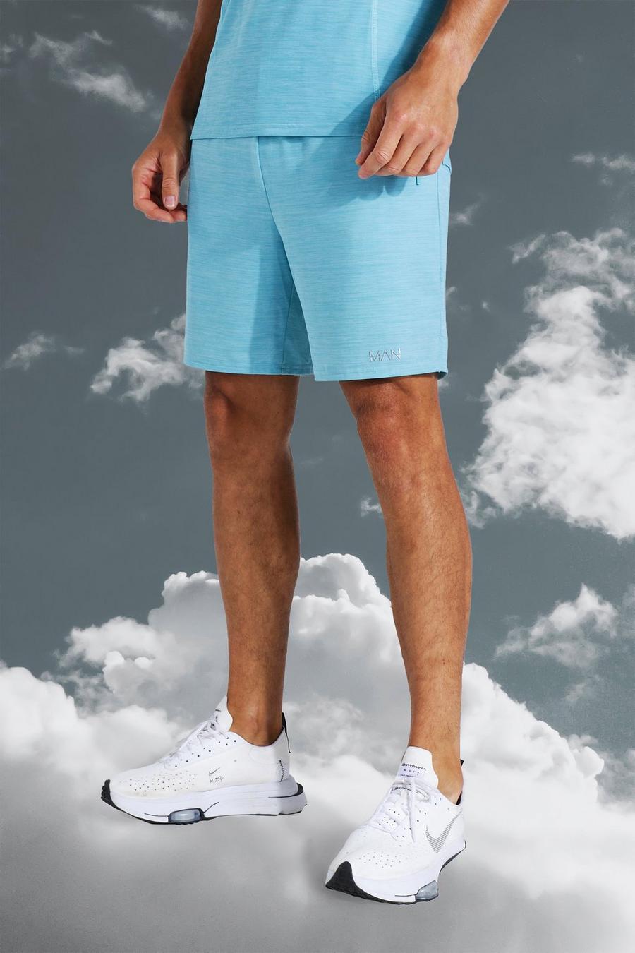 Light blue Tall Active Gym Lightweight Marl 2 In 1 Short image number 1