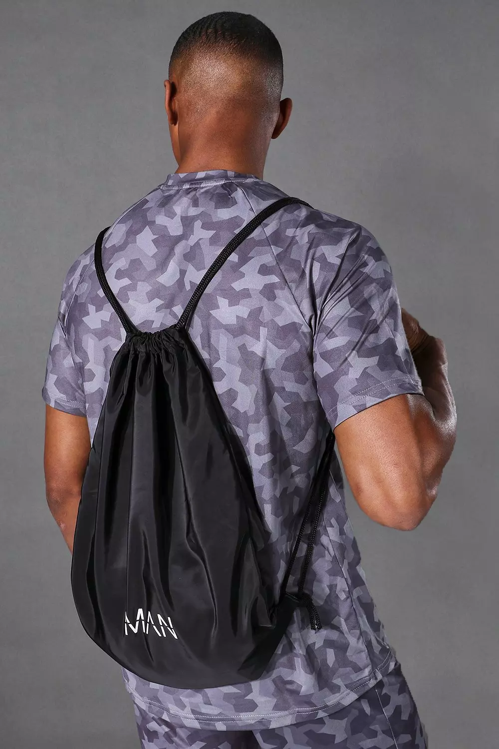 Black Man Active Drawstring Bag alternative image