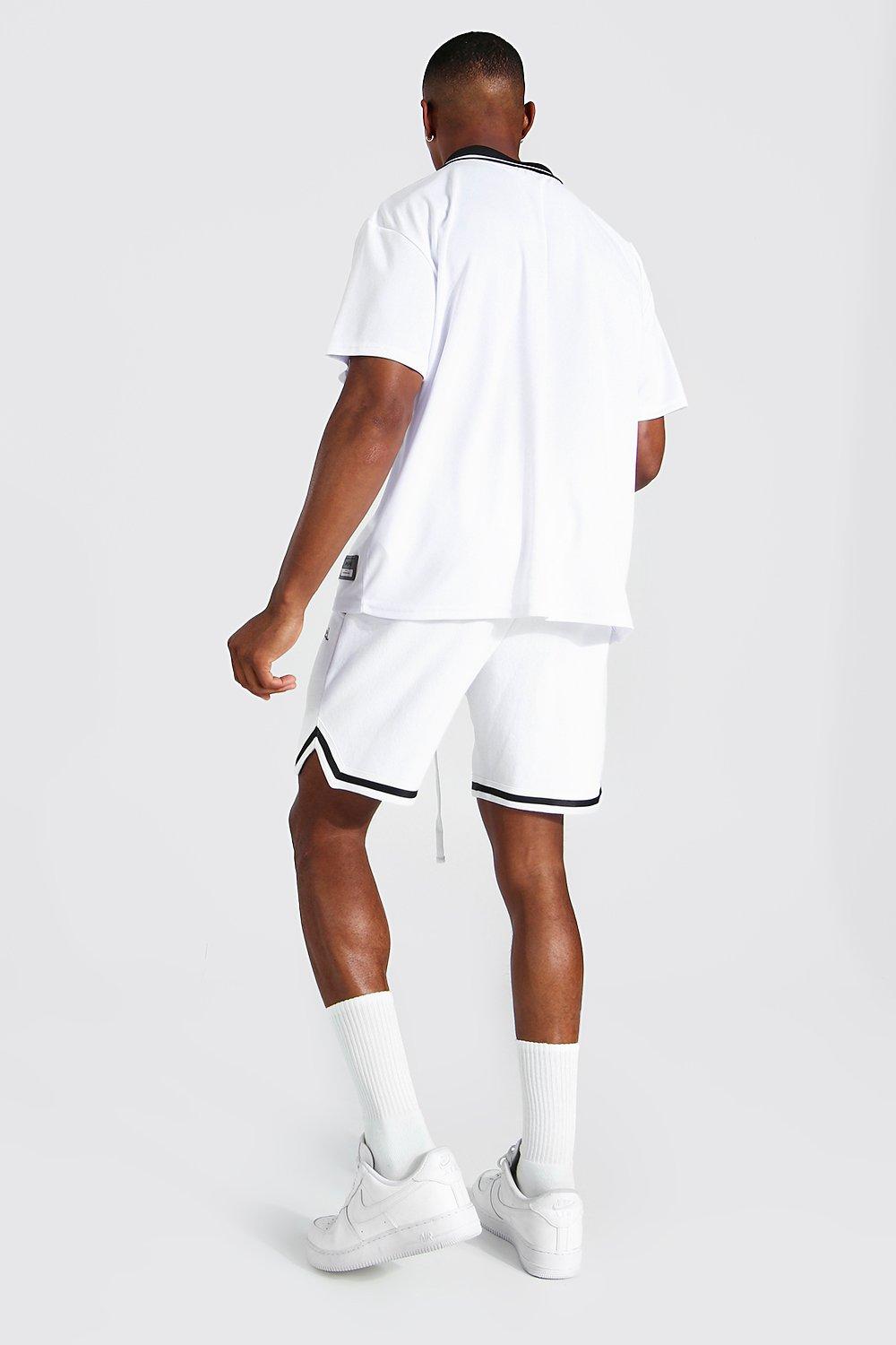 Offcl Basketball Jersey Shorts With Tape