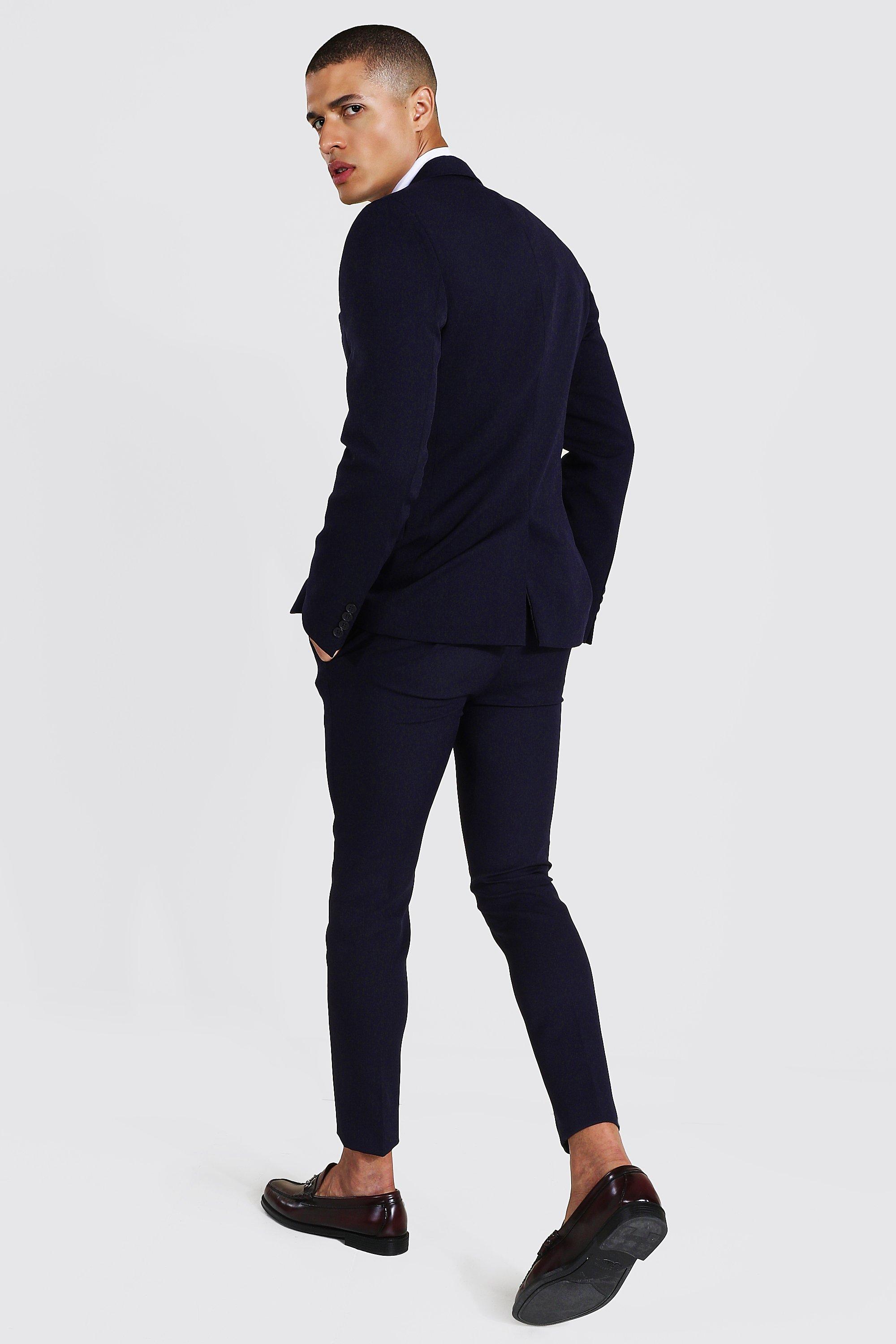 Skinny Navy 3 Piece Suit