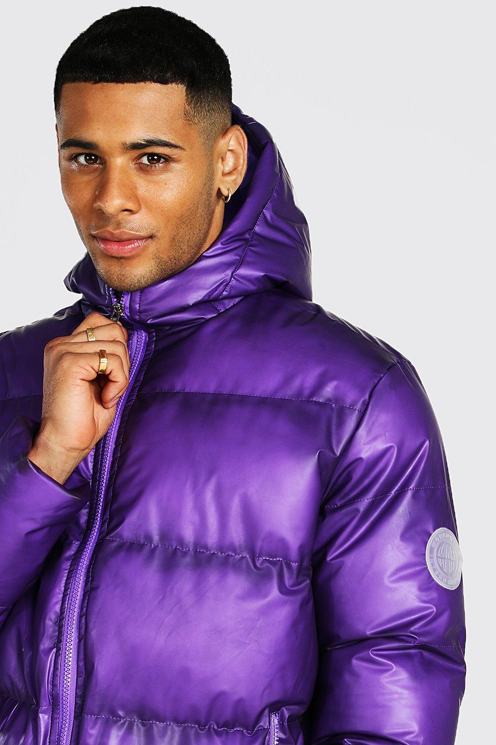 Rubber Puffer Jacket boohoo FI