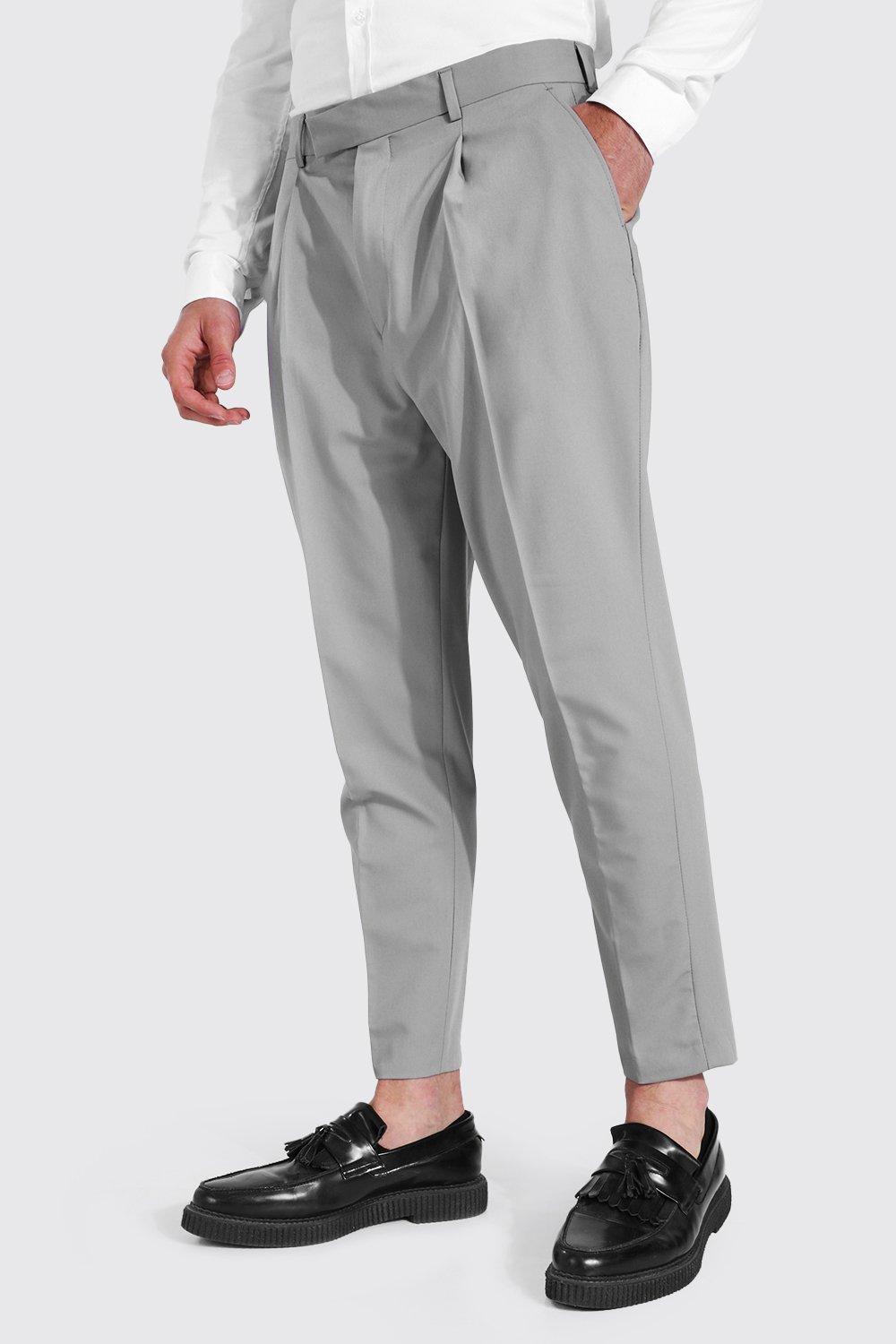 Pantalones por encima del tobillo online hombre