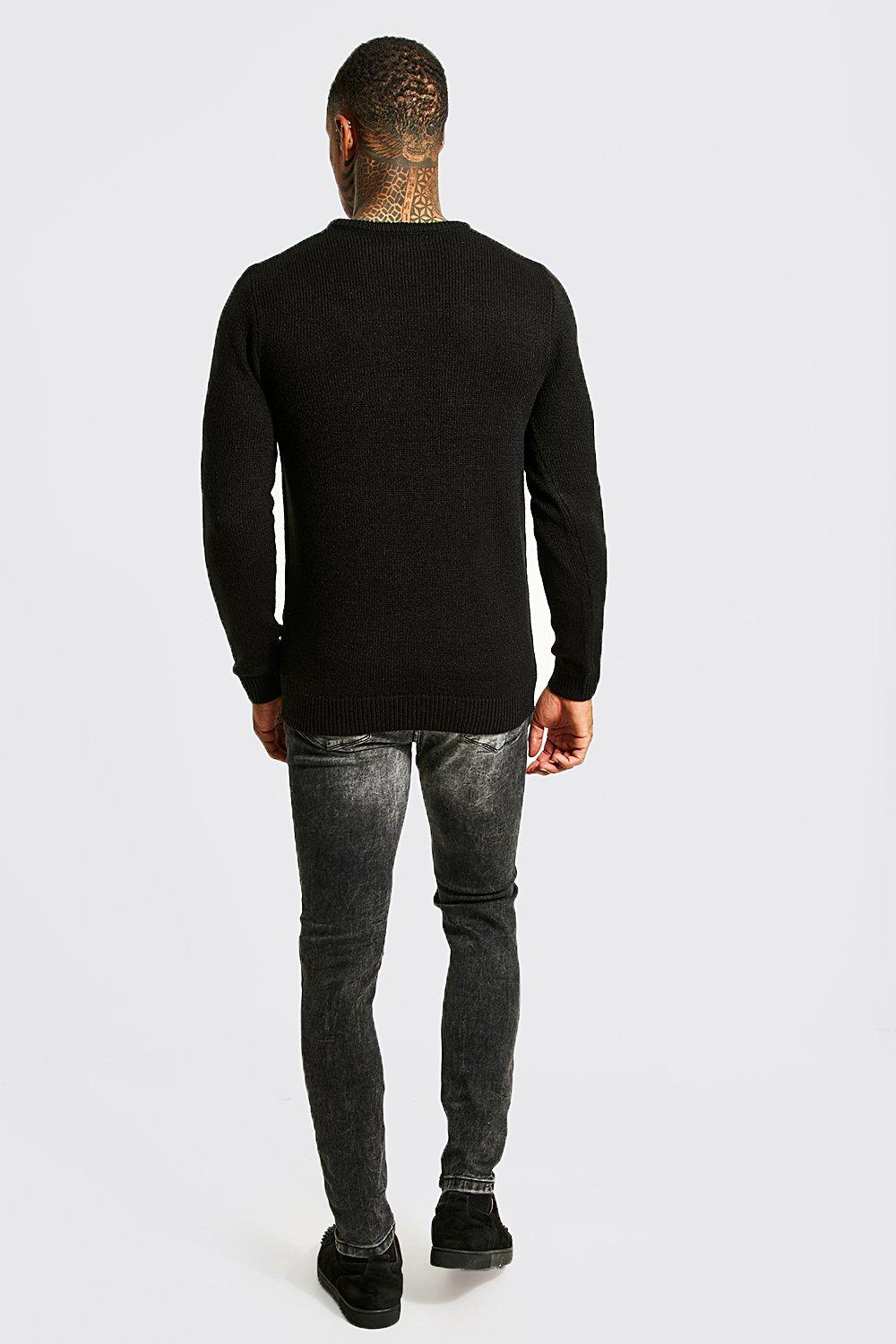 Mens christmas jumper on sale boohoo