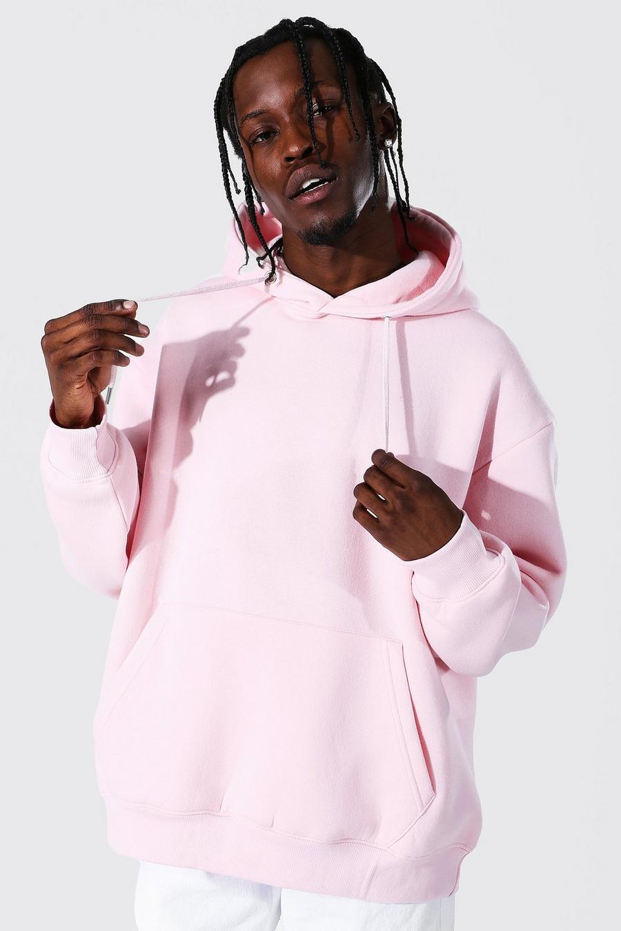 Light pink Oversize hoodie image number 1