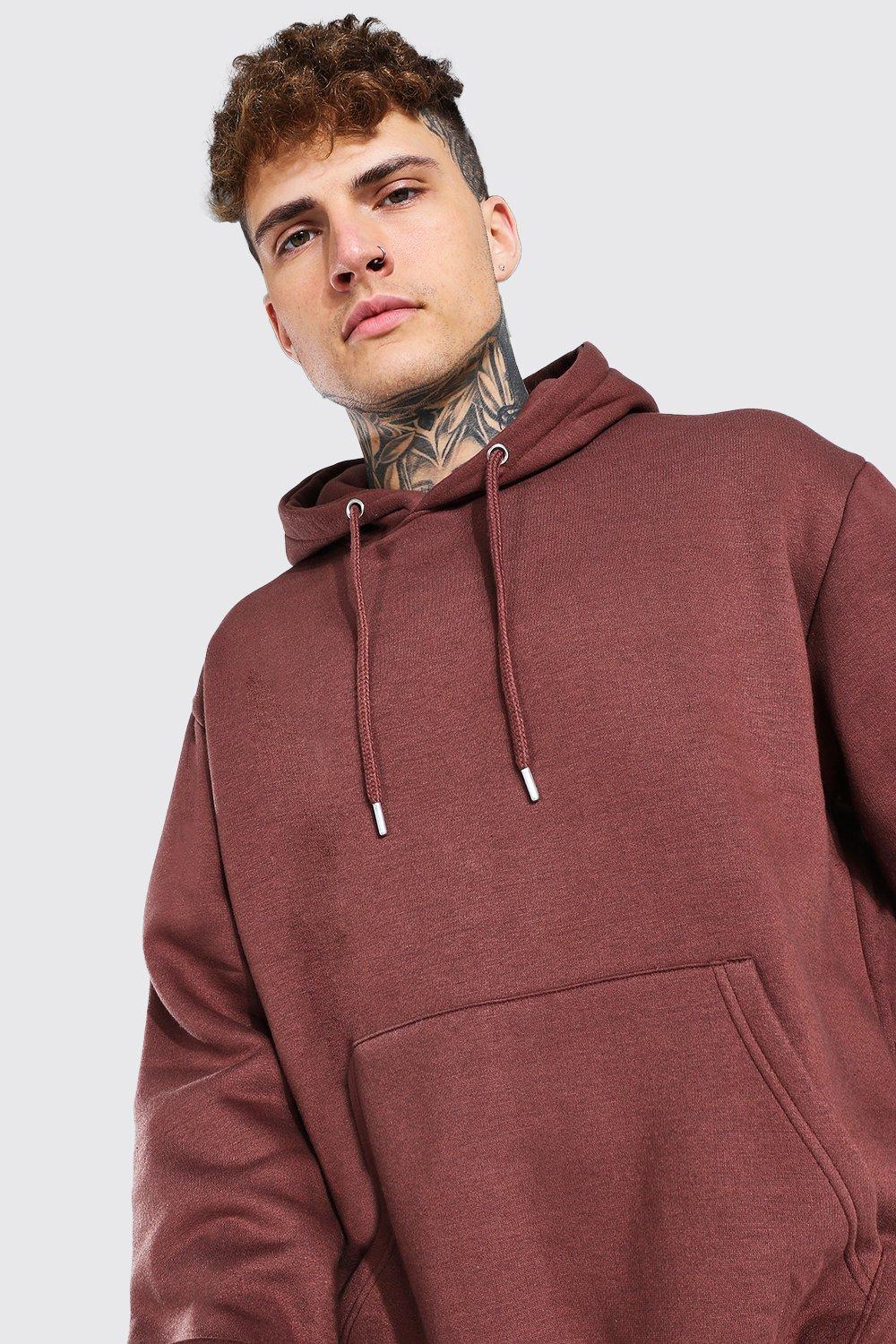 Chocolate oversized hoodie hotsell