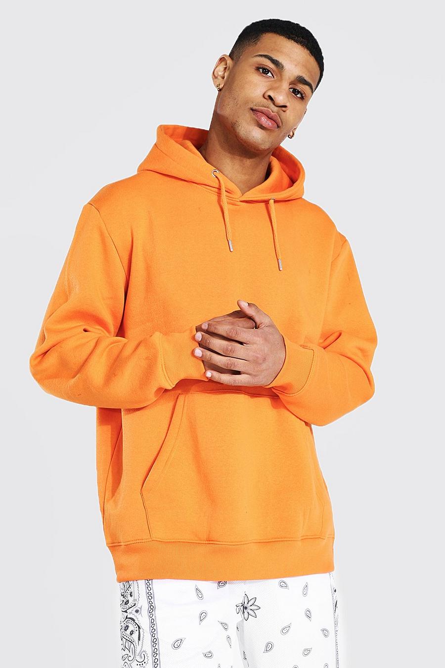 Orange Oversize hoodie image number 1