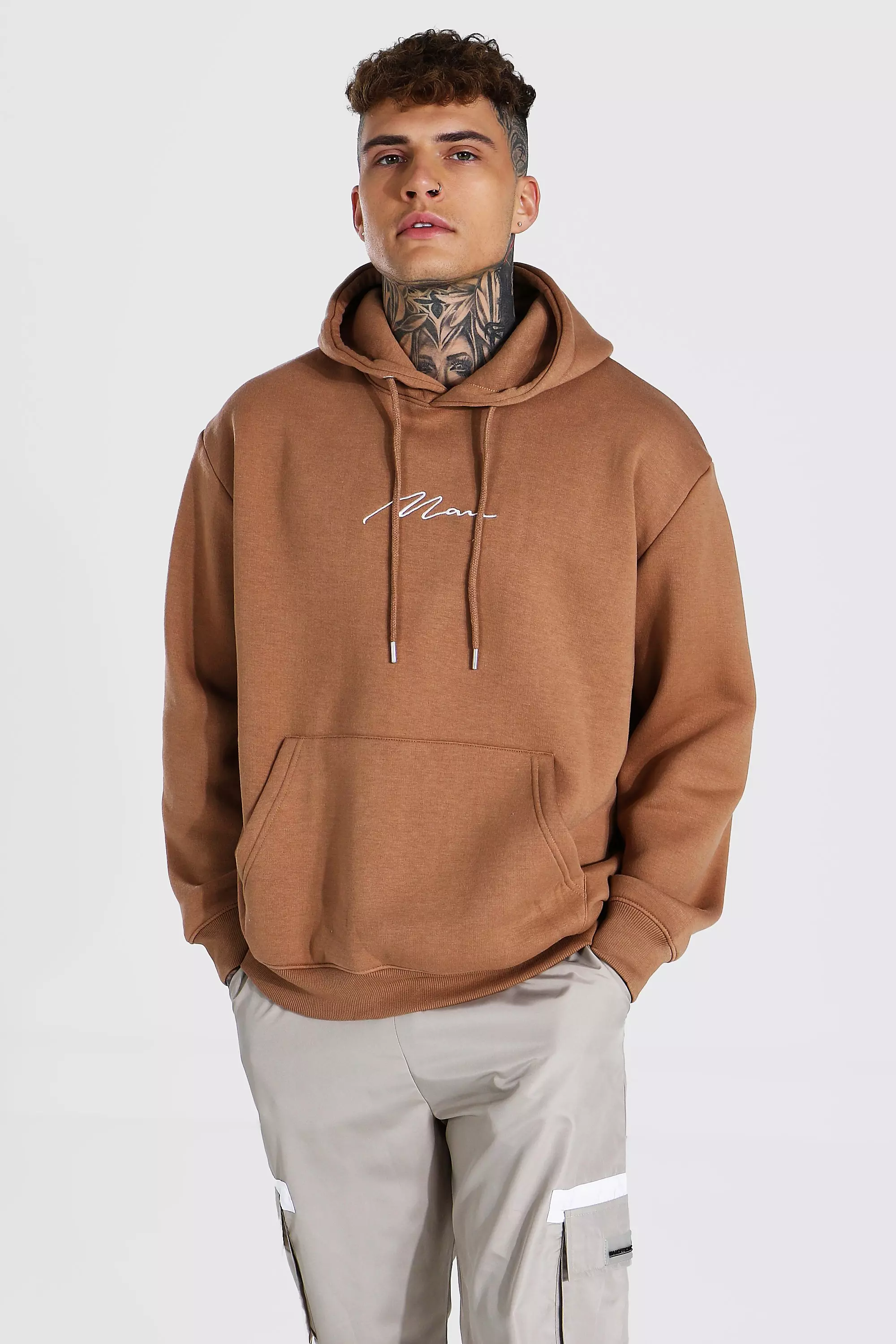 Oversized hoodie style on sale men