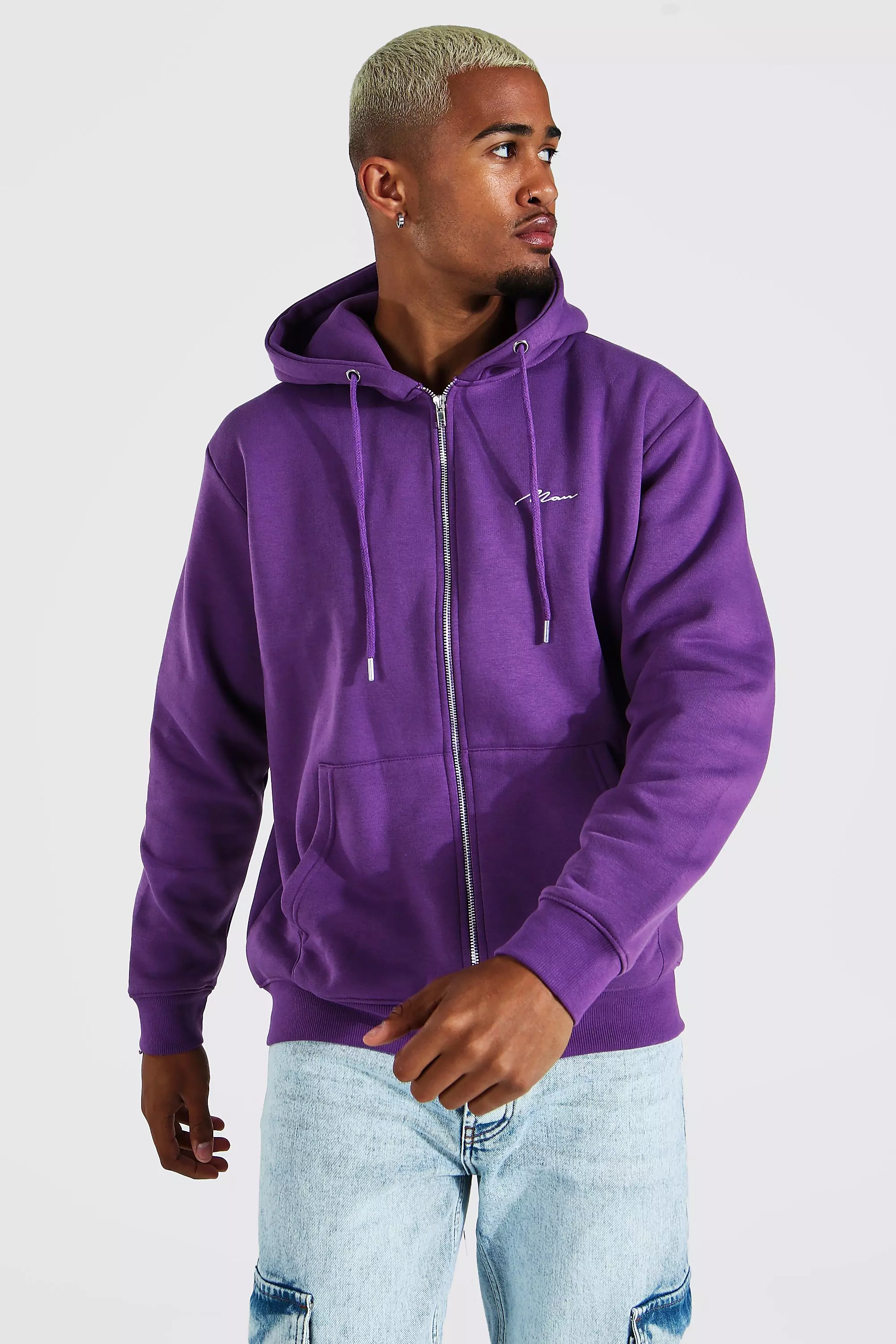 Signature Zip Hoodie