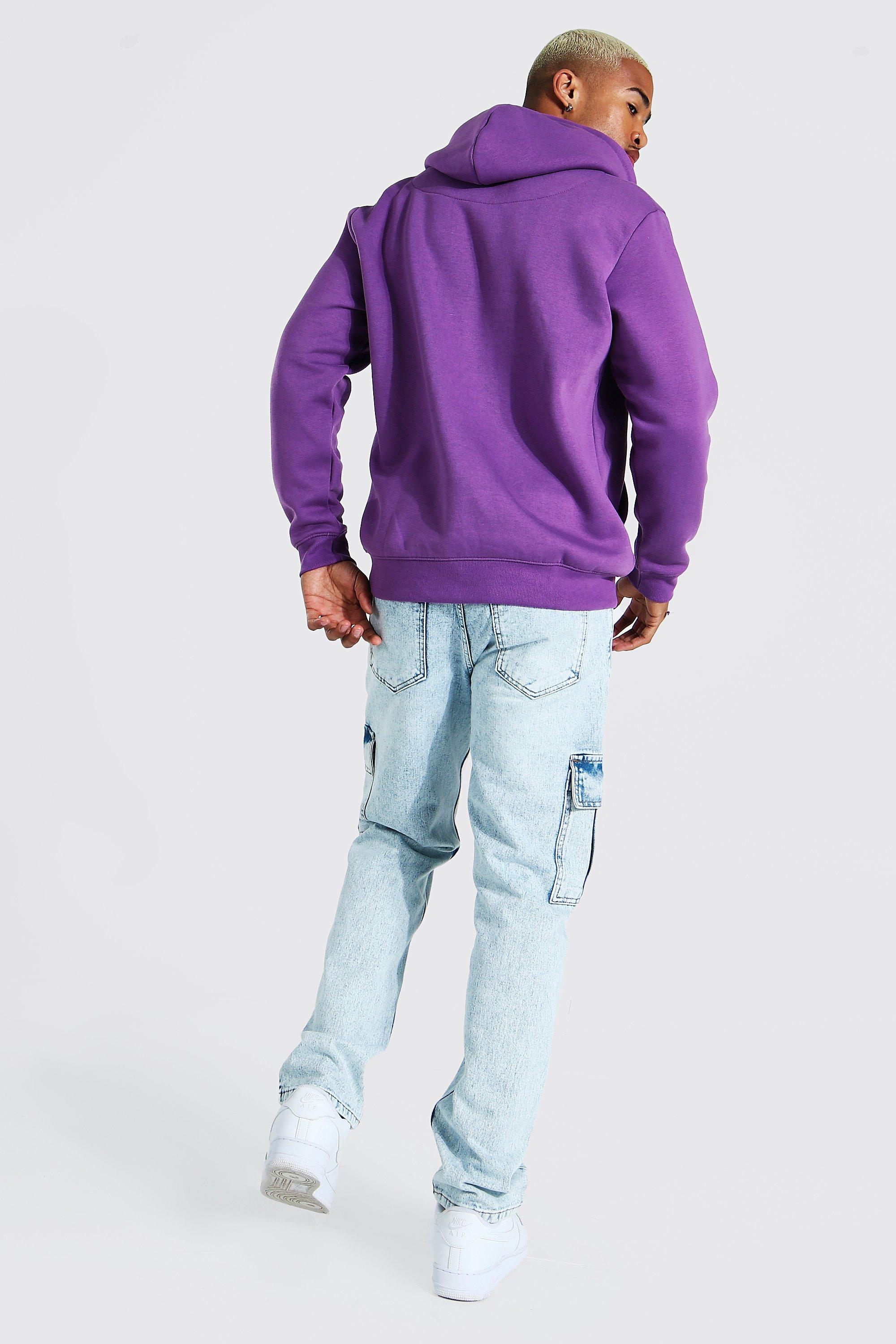 Purple nike air on sale hoodie