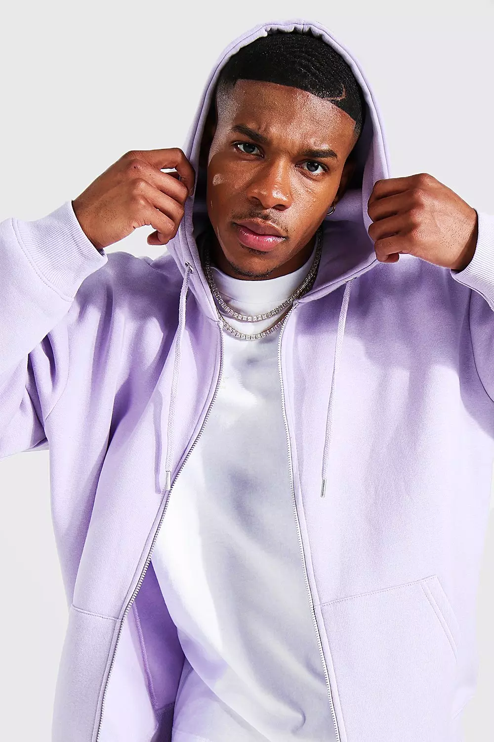 Lilac zip 2024 up hoodie