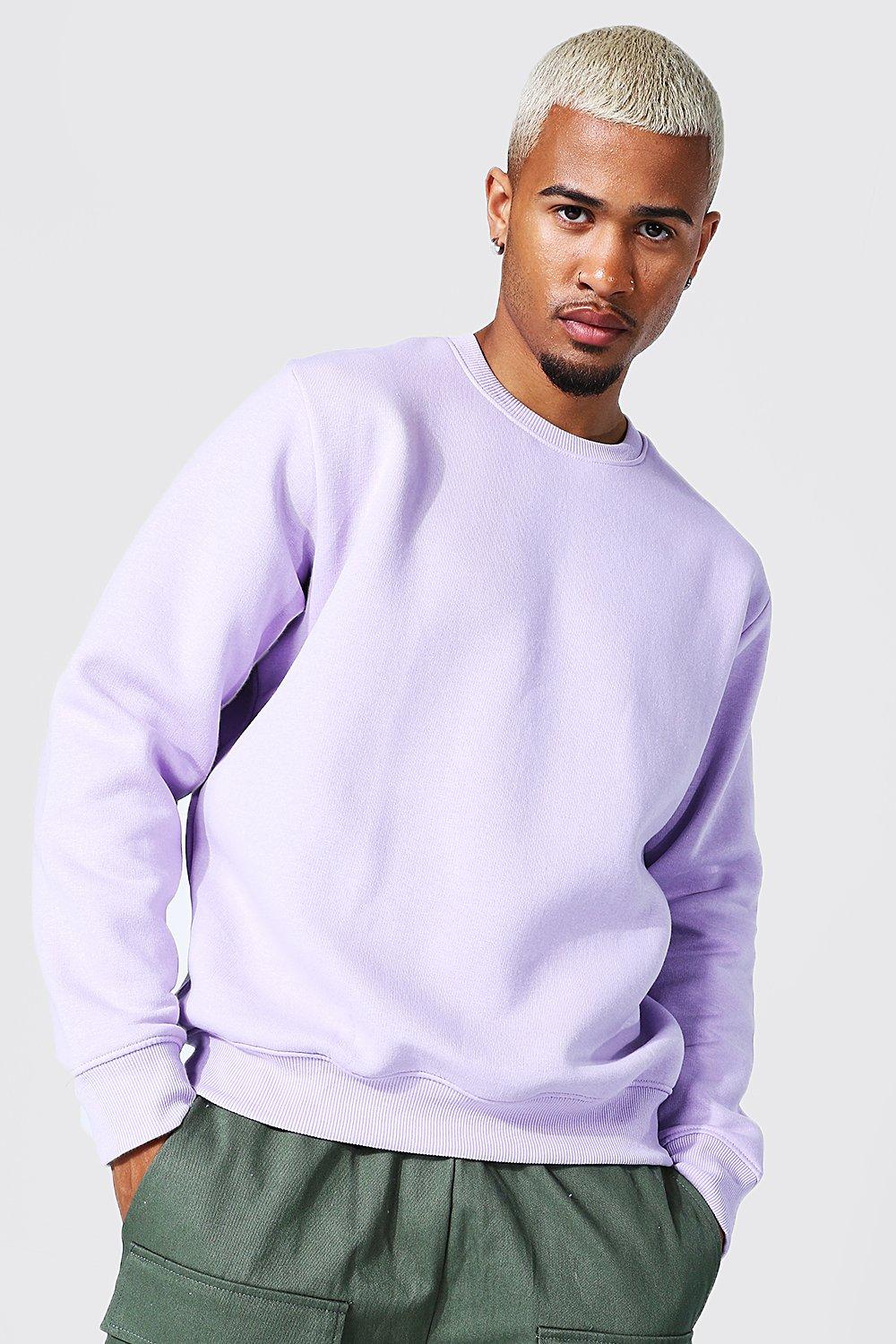 Lilac sweatshirt mens on sale