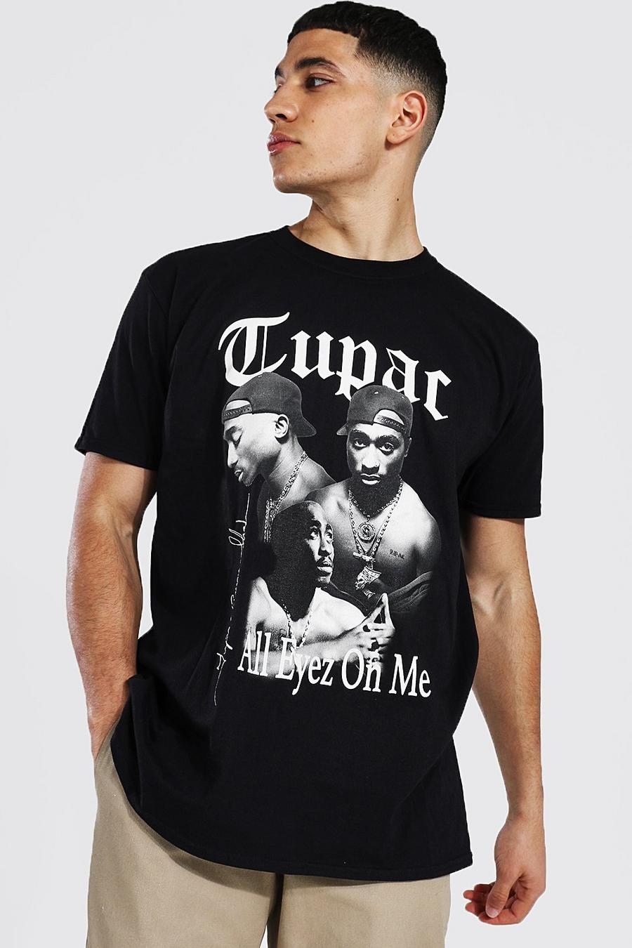 Oversized Tupac Homage License T-shirt | boohoo USA Oversized Tupac Homage License T-shirt | boohoo USA