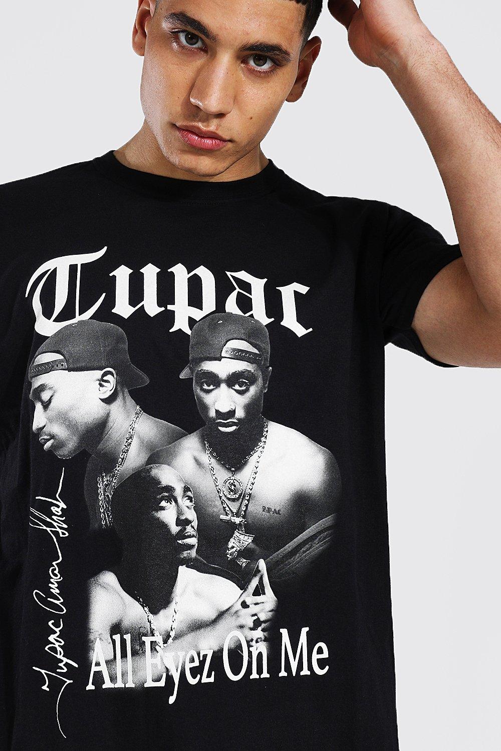 Men's Oversized Tupac Homage T-shirt | boohoo