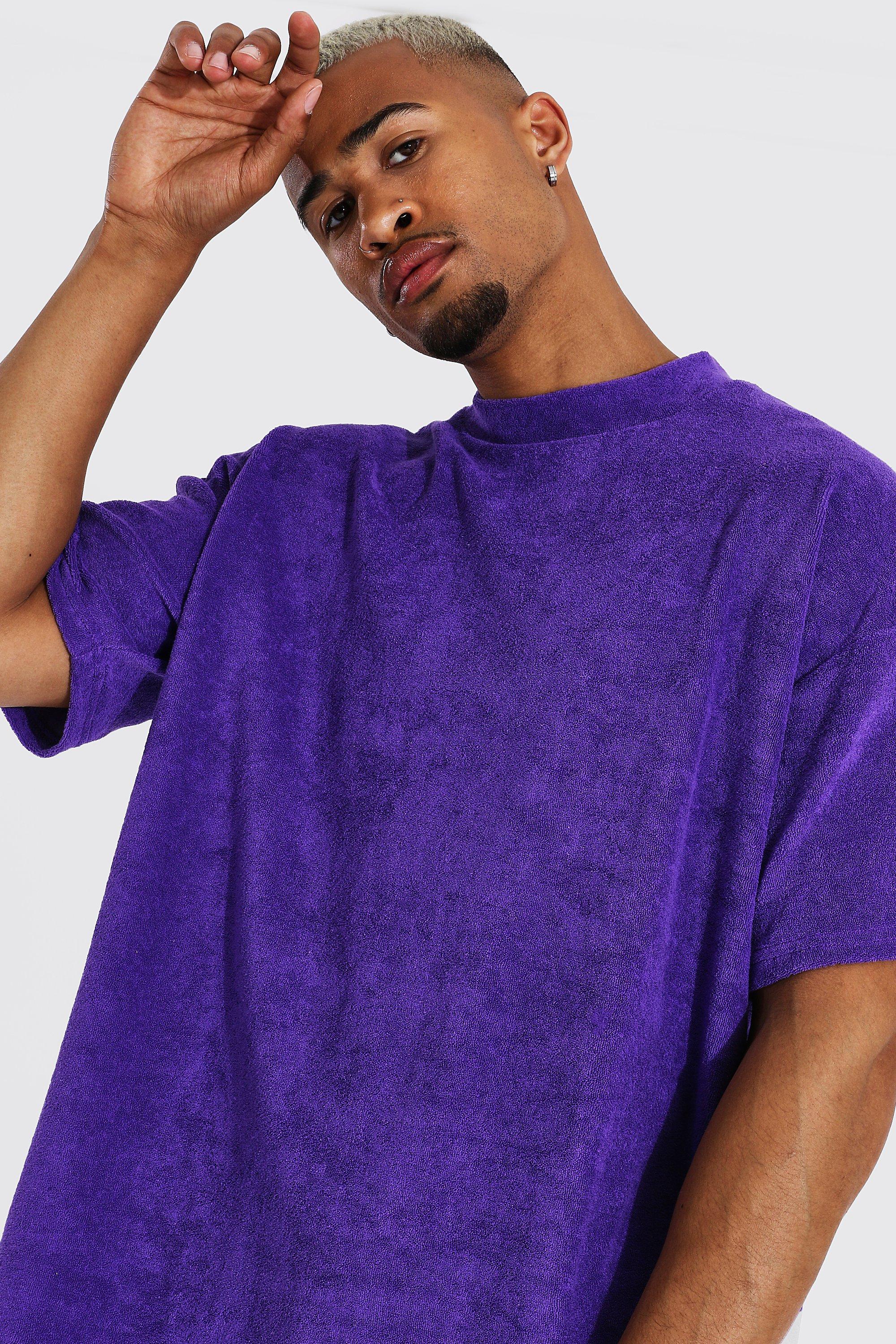 T shirt uomo viola deals
