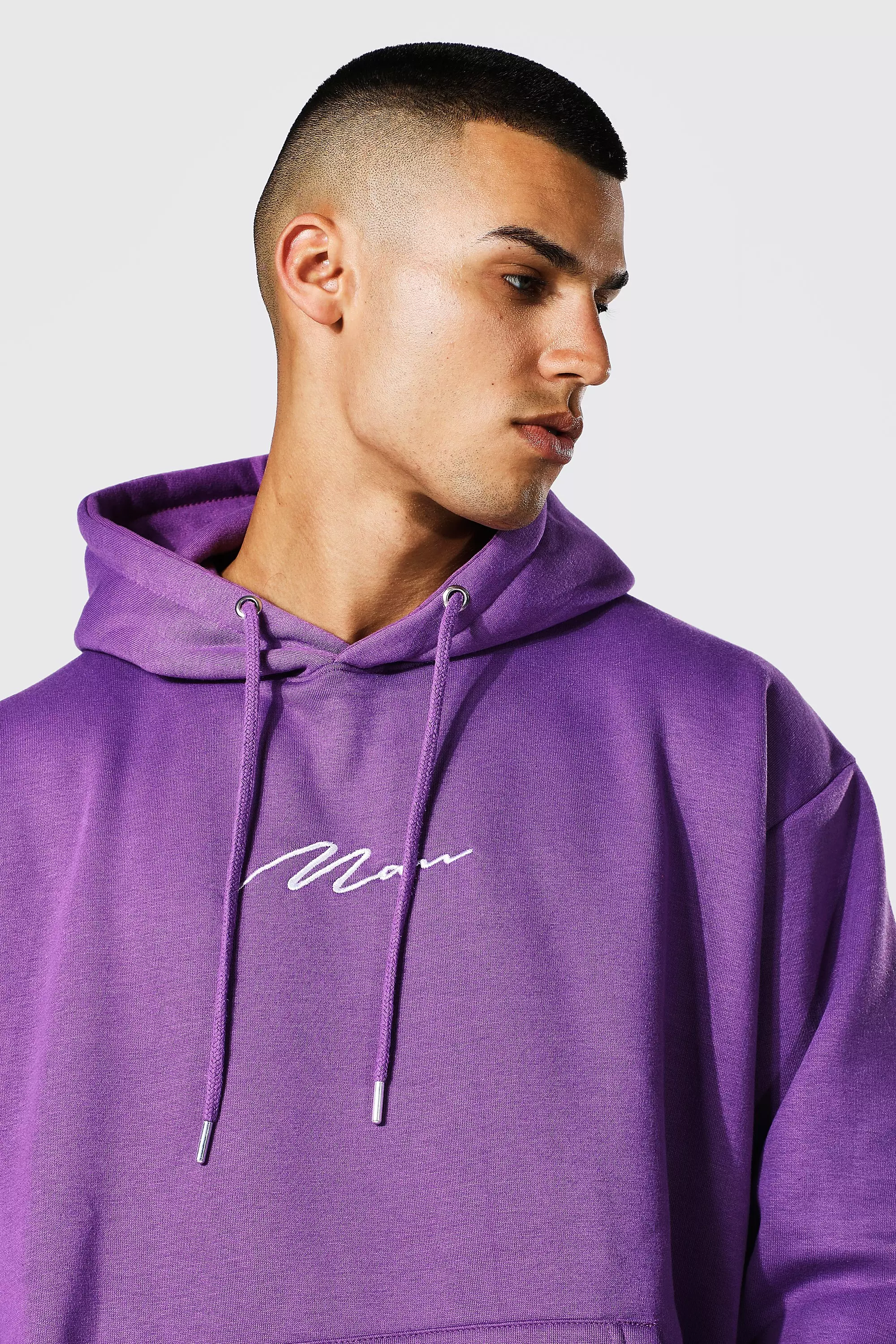 Karl kani cheap purple hoodie