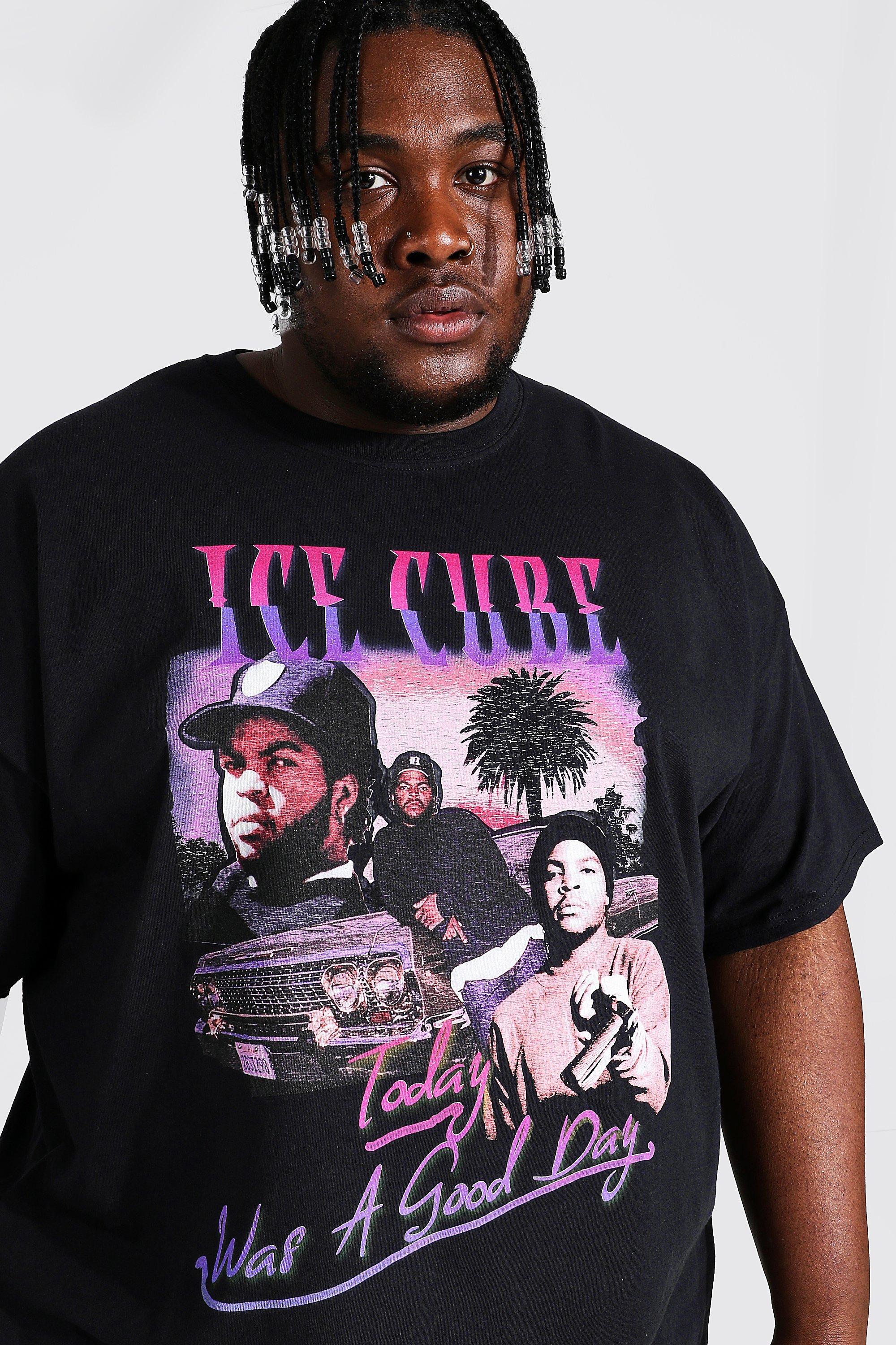 Plus Size Ice Cube Homage License T-shirt