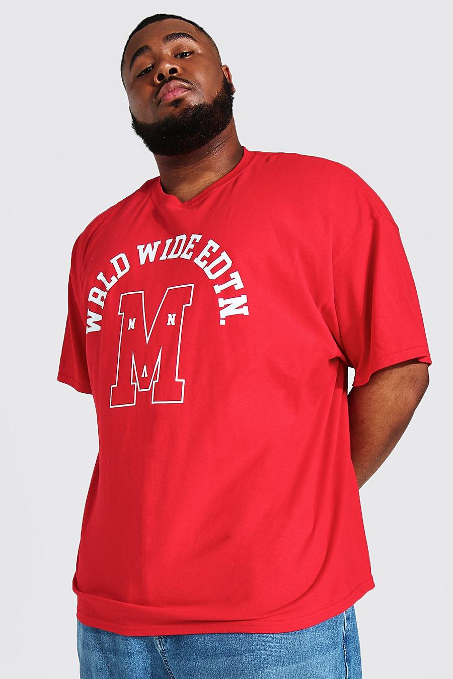 Red Plus size - Worldwide T-shirt image number 1