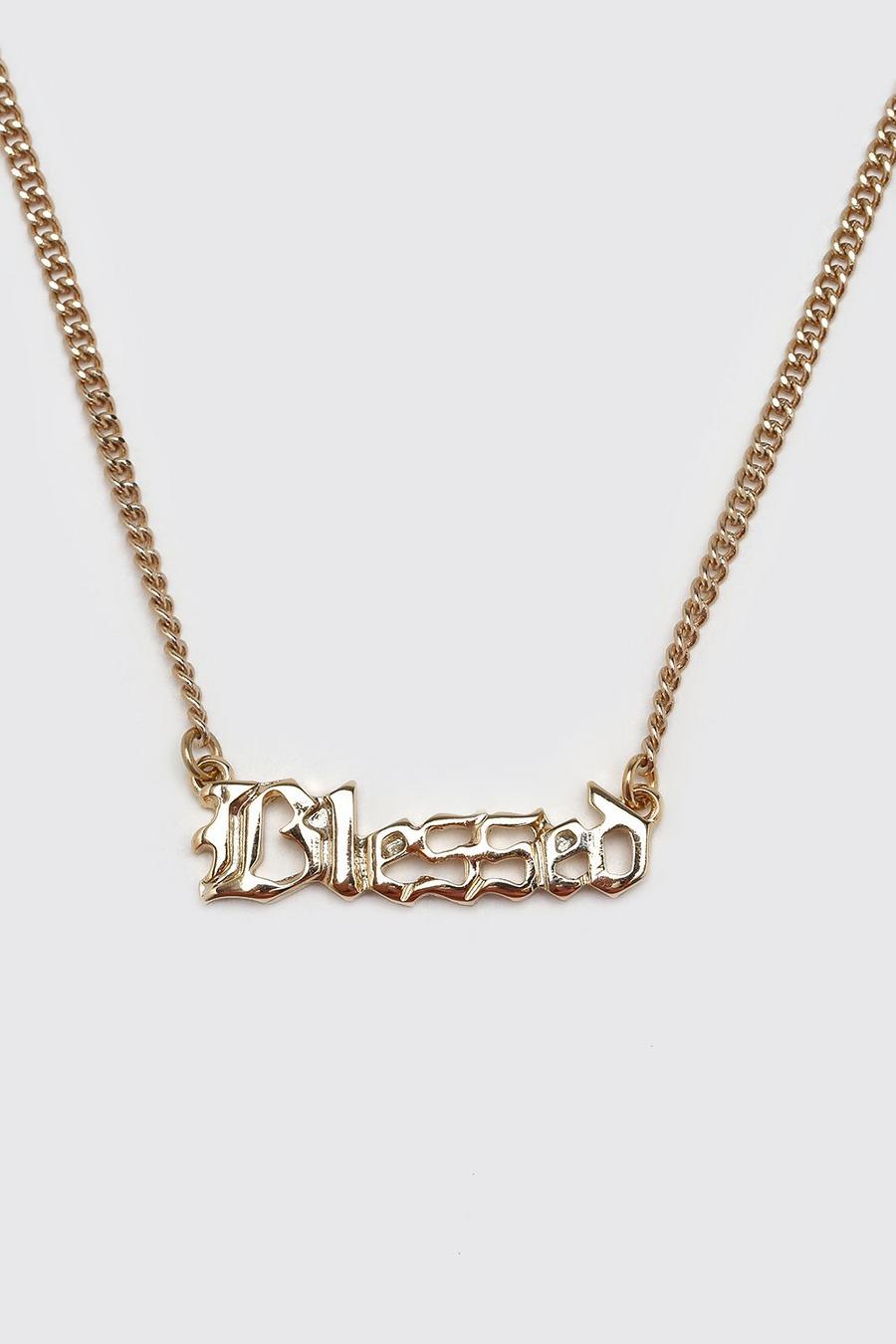 Gold Blessed Ketting image number 1
