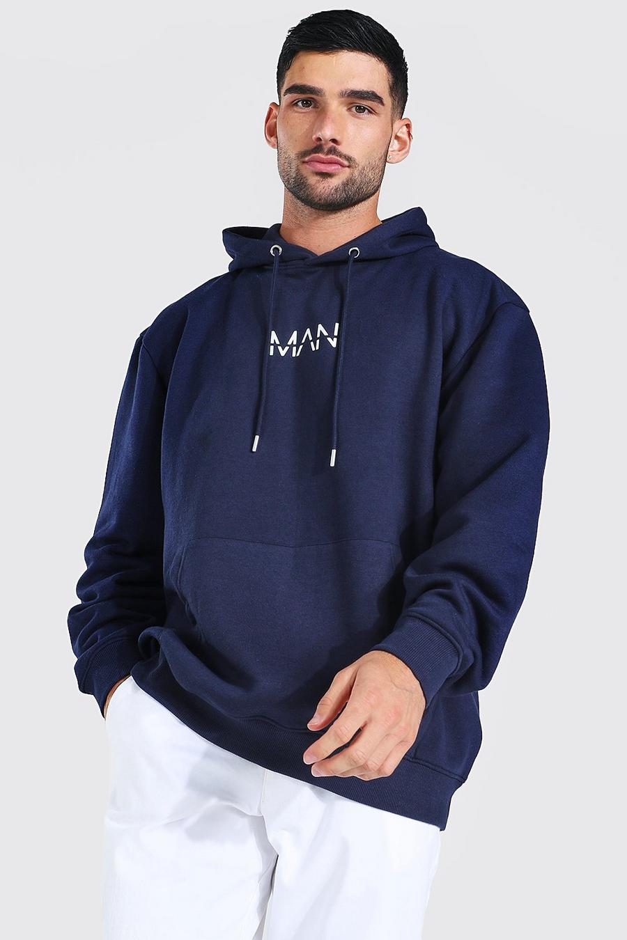 Navy Original MAN Oversize hoodie  image number 1
