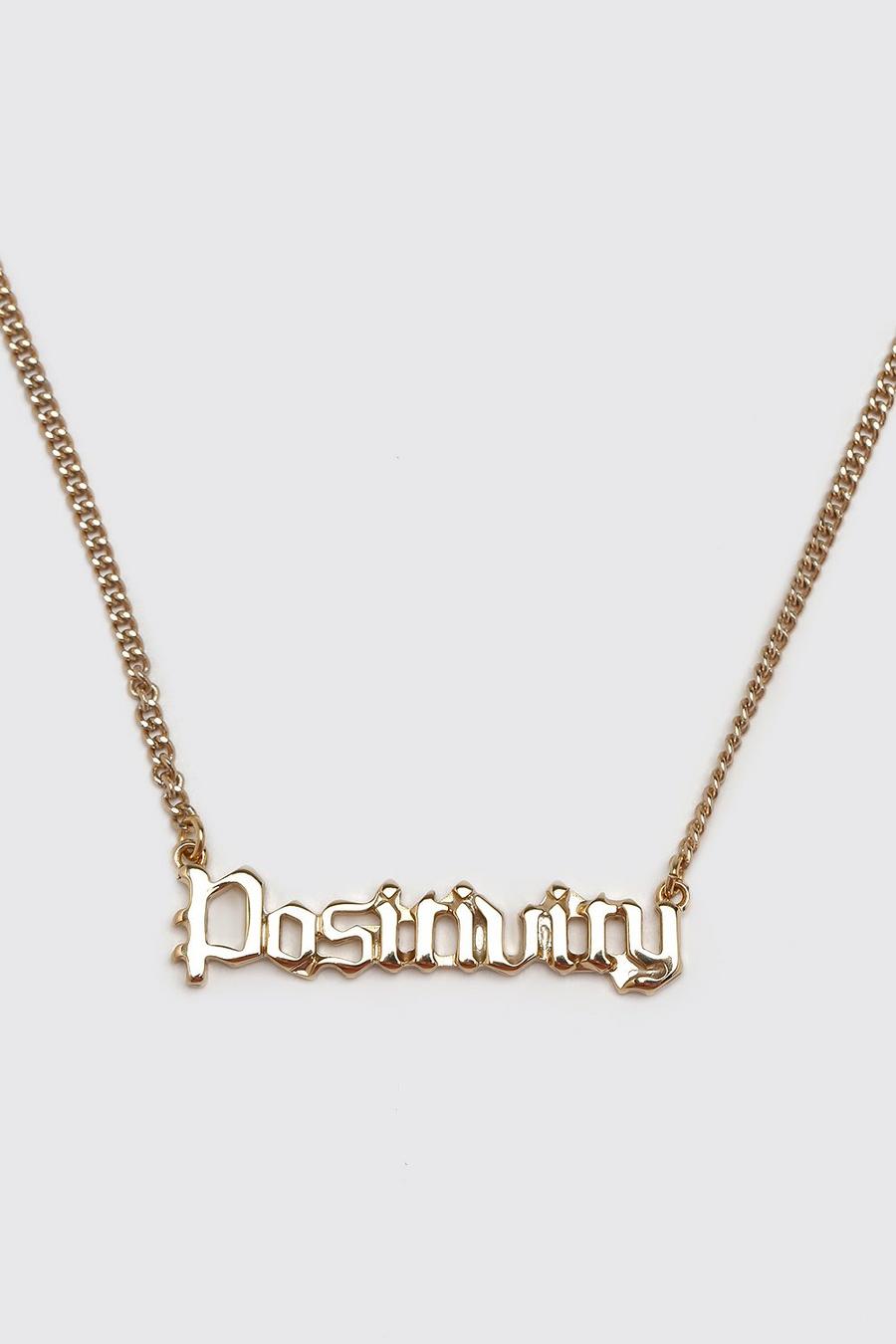 Gold Positivity Ketting image number 1