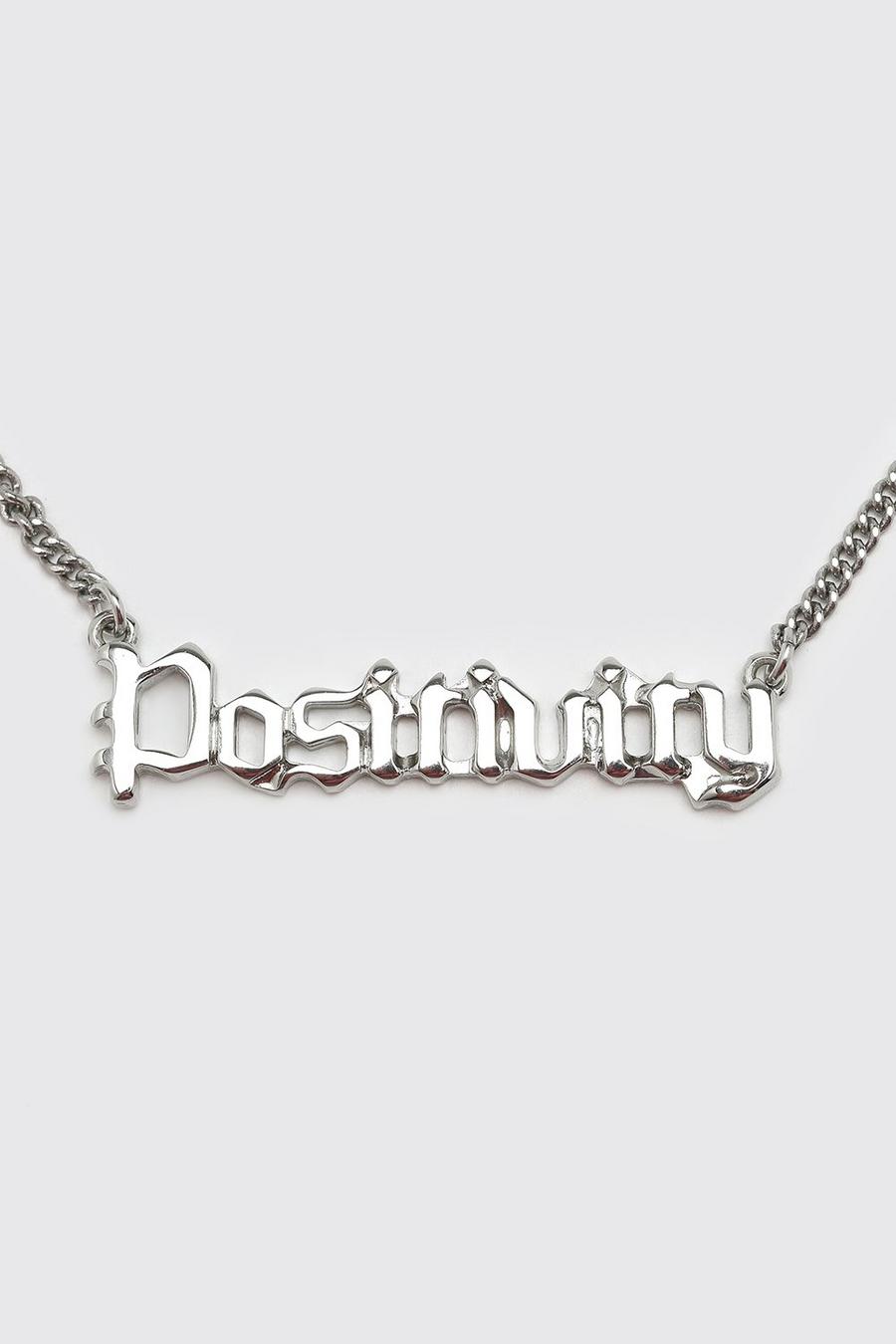 Silver Positivity Ketting image number 1