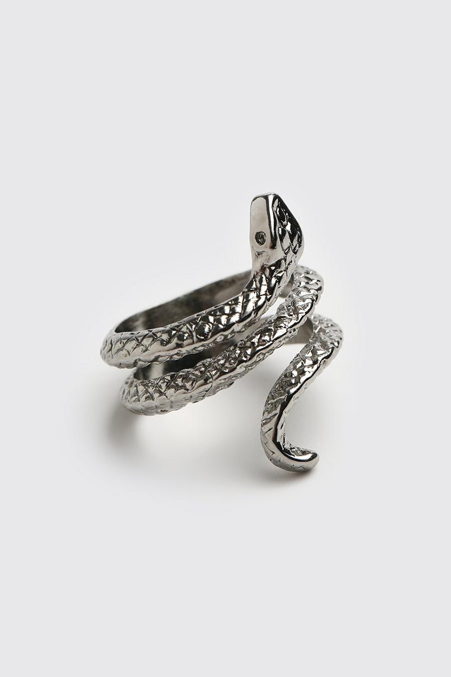 Silver Snake Ring image number 1