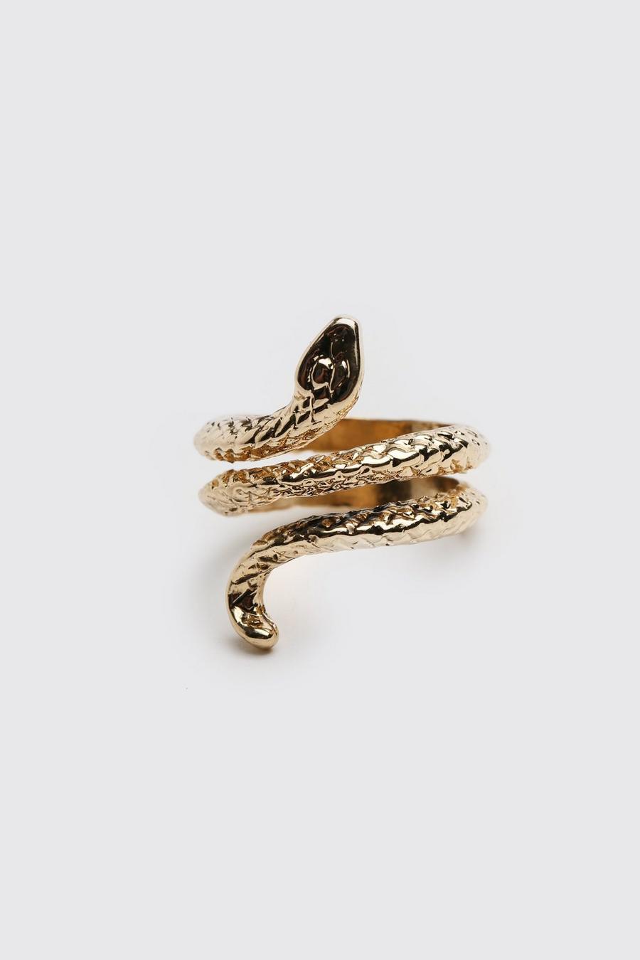 Gold Slangen Ring image number 1