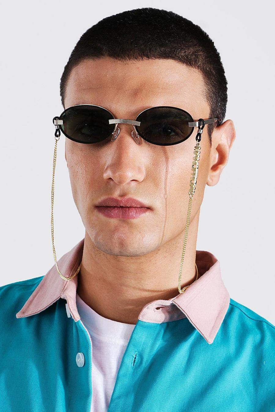 Gold Man Official Sunglasses Chain image number 1