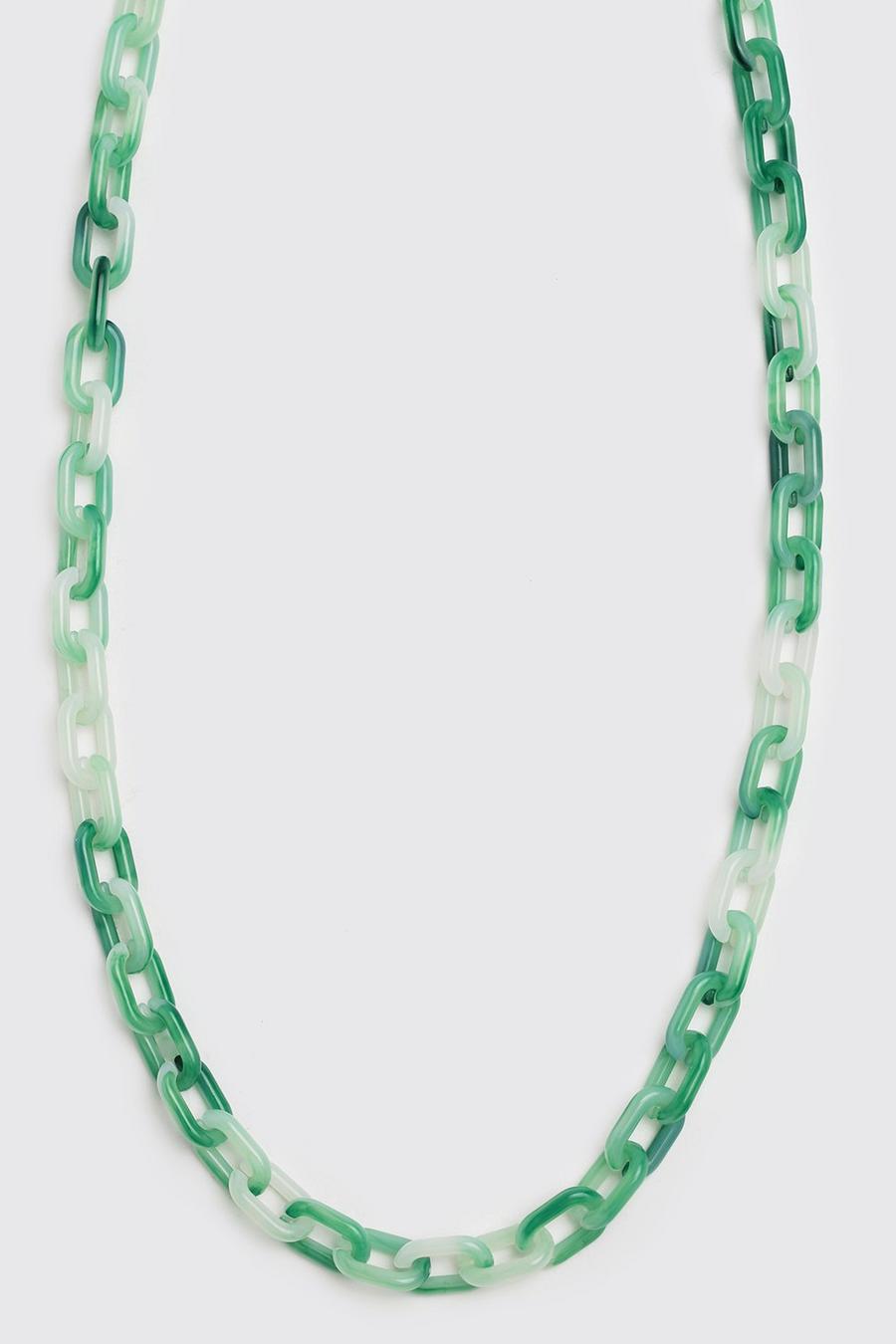 Green Clear Chunky Sunglasses Chain image number 1