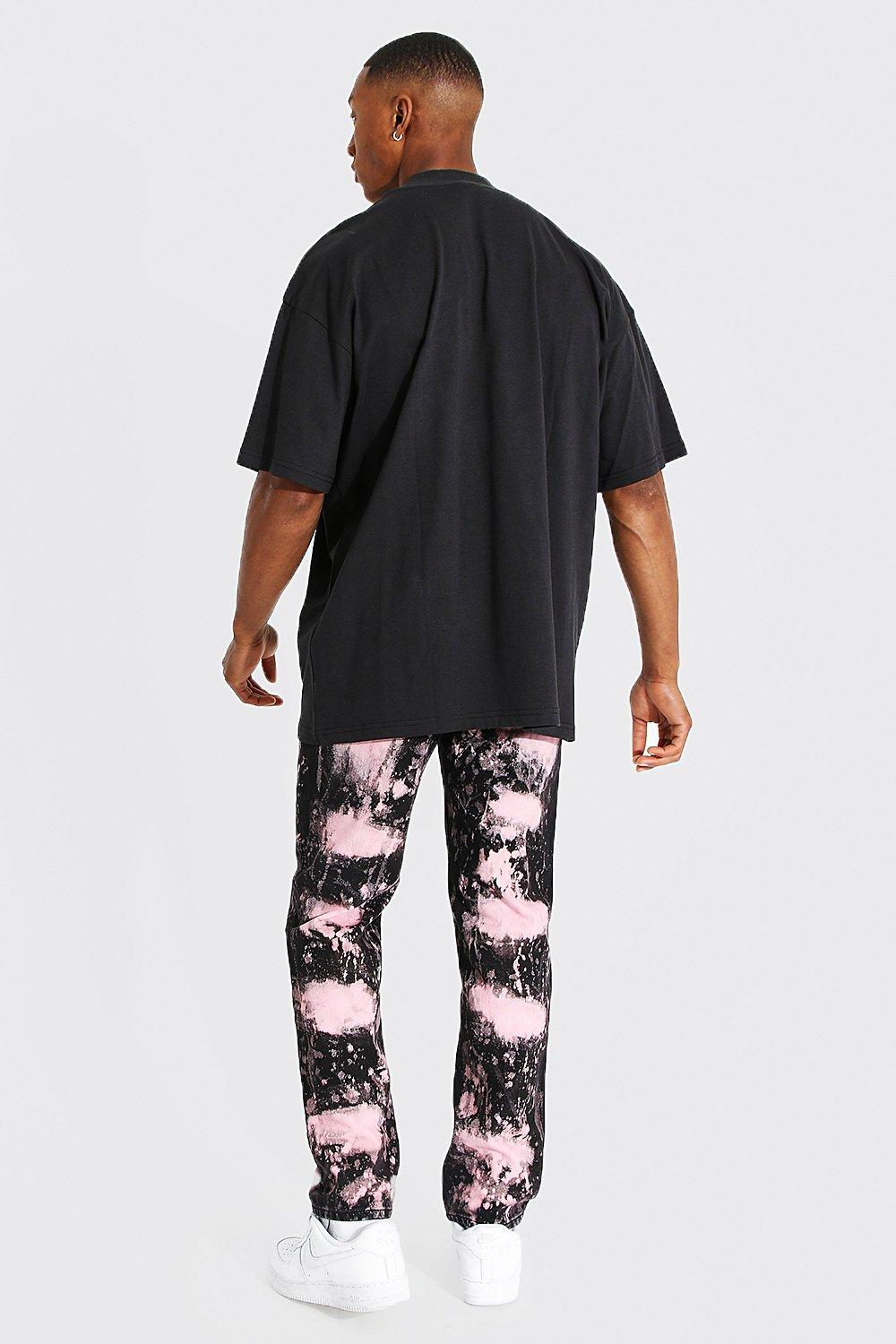 bleached pants for guys