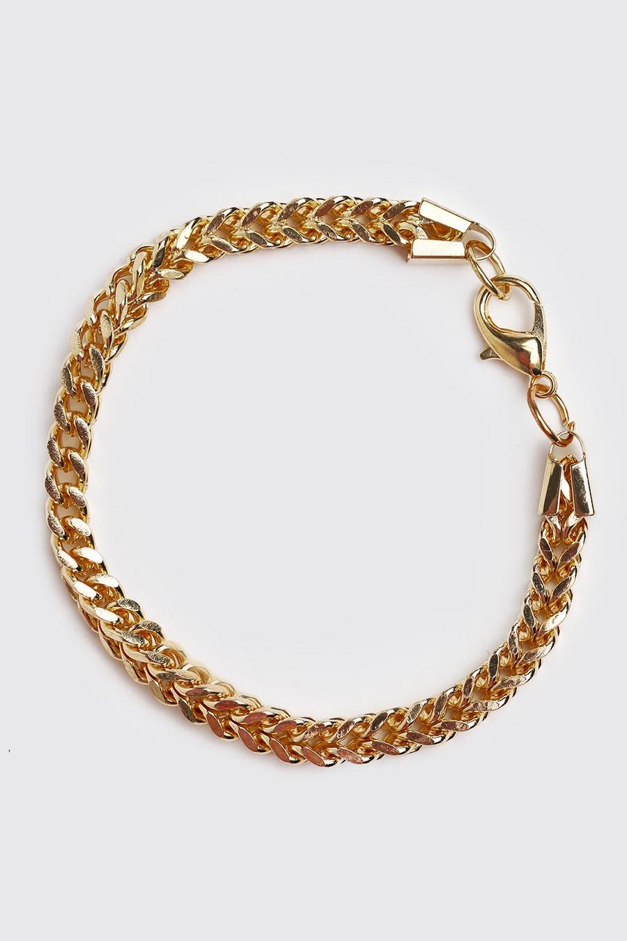 Gold Box Chain Bracelet image number 1