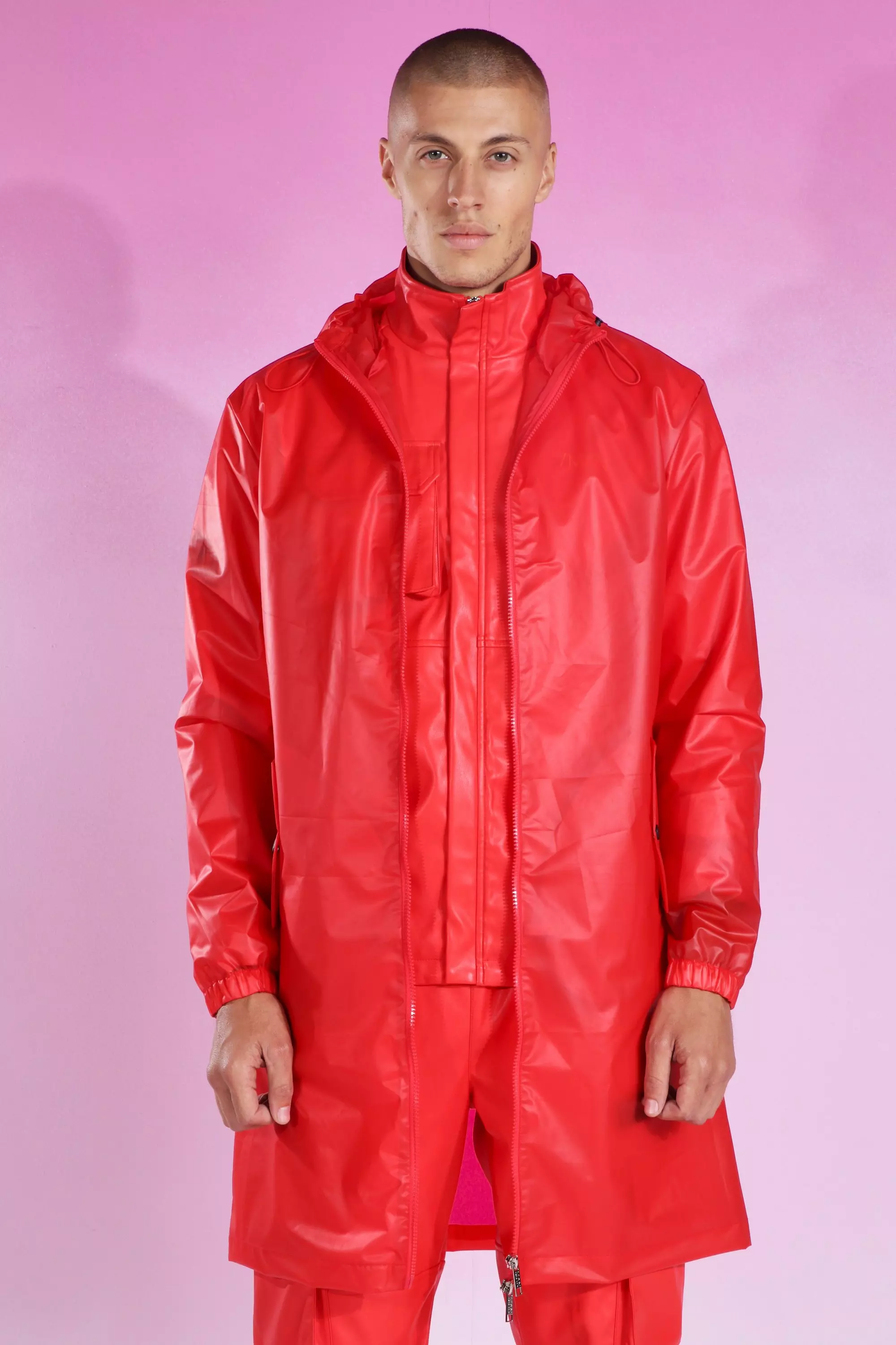 Rubber mac clearance coat