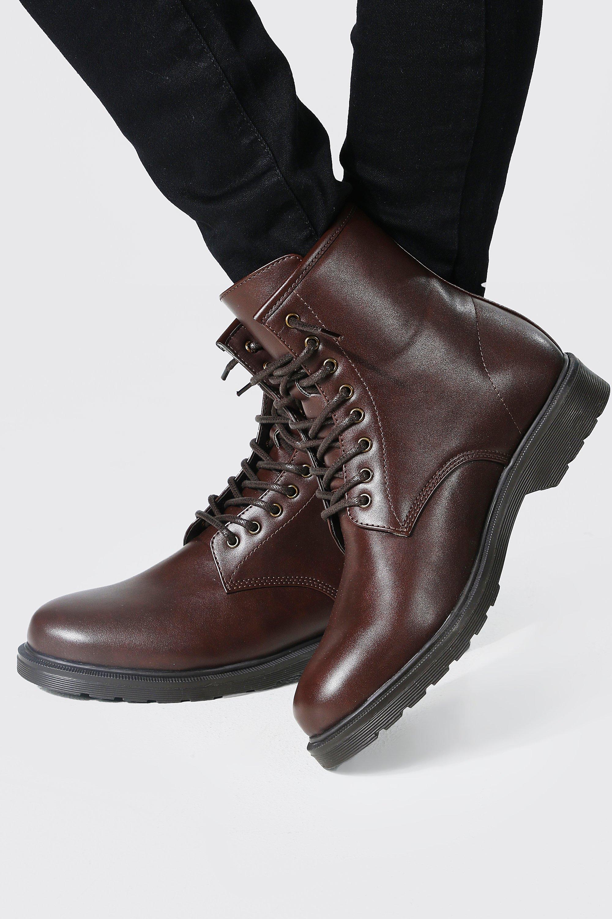 male lace up boots