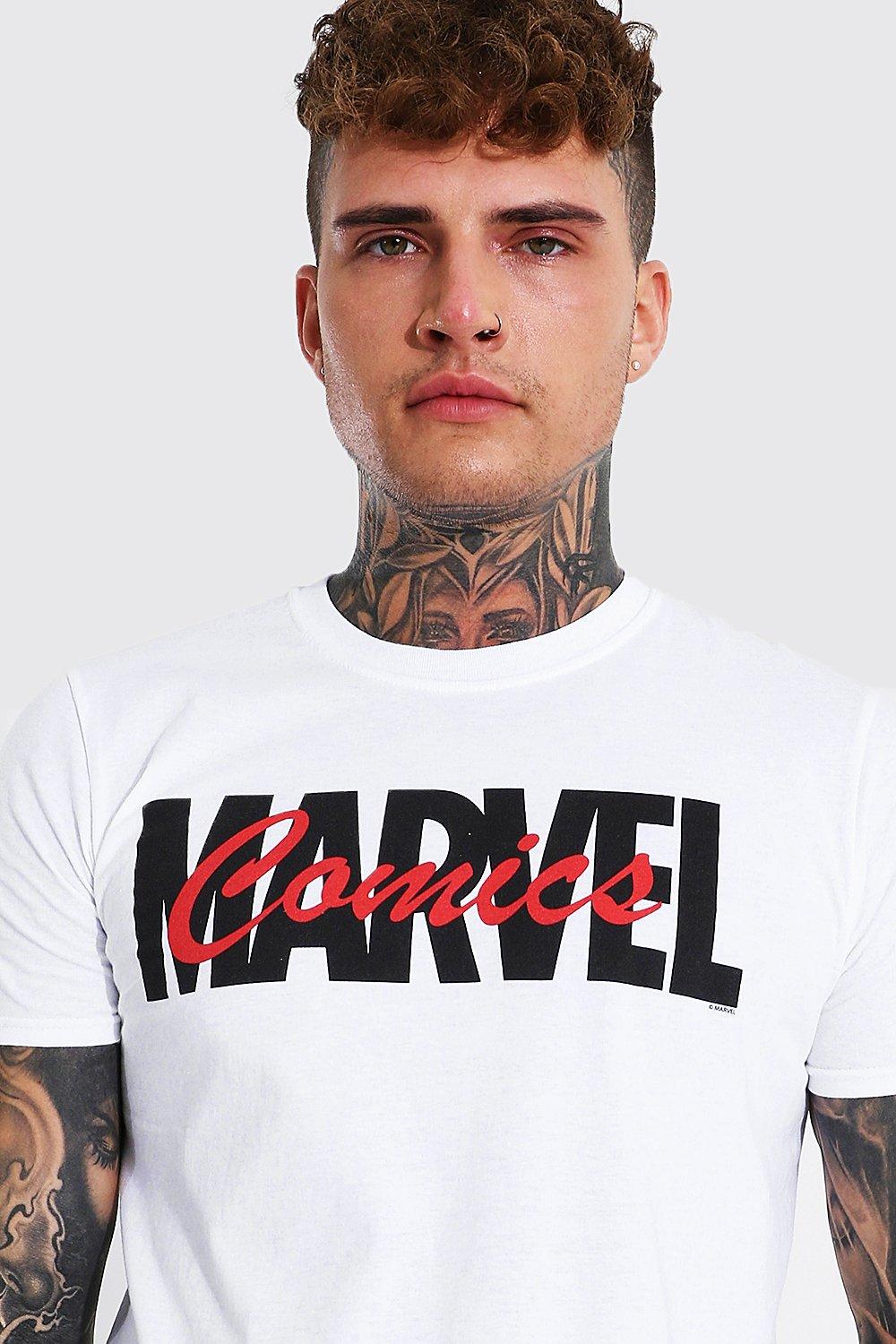 Tee-shirt Marvel comics Uomo Vestiti Top e t-shirt T-shirt T-shirt con stampe Marvel T-shirt con stampe 