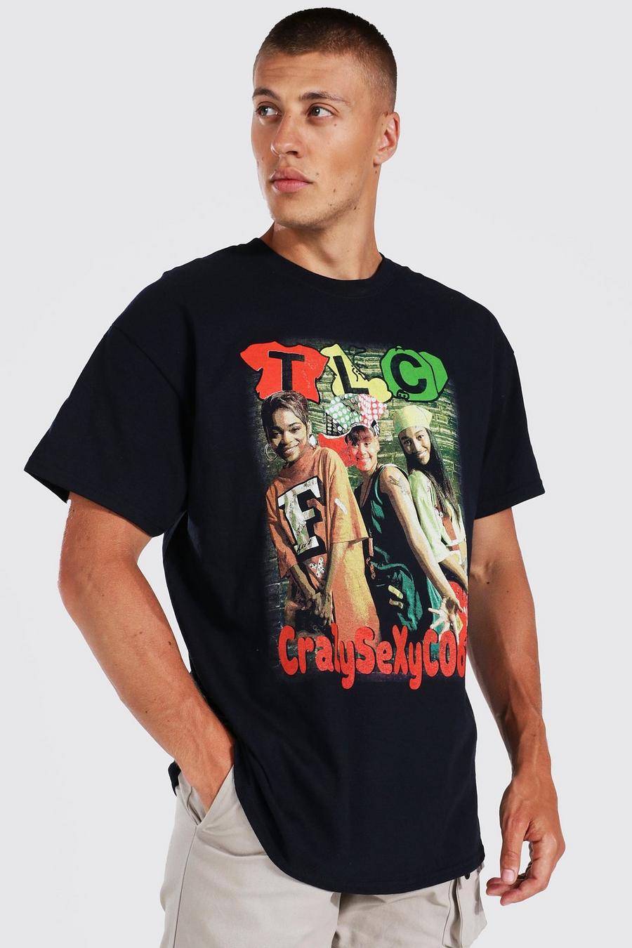 Black TLC Oversize t-shirt image number 1