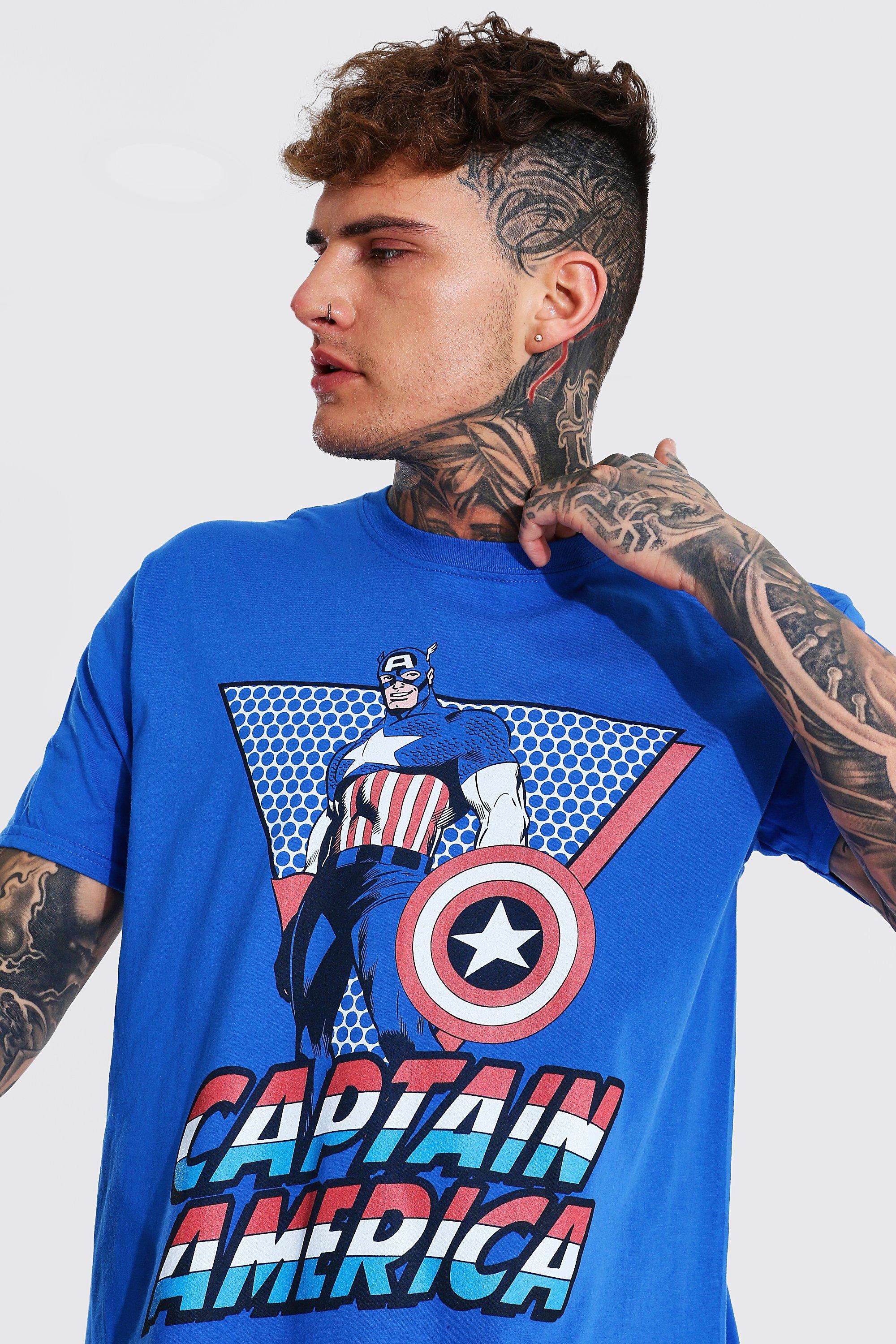 Marvel Captain America License T shirt