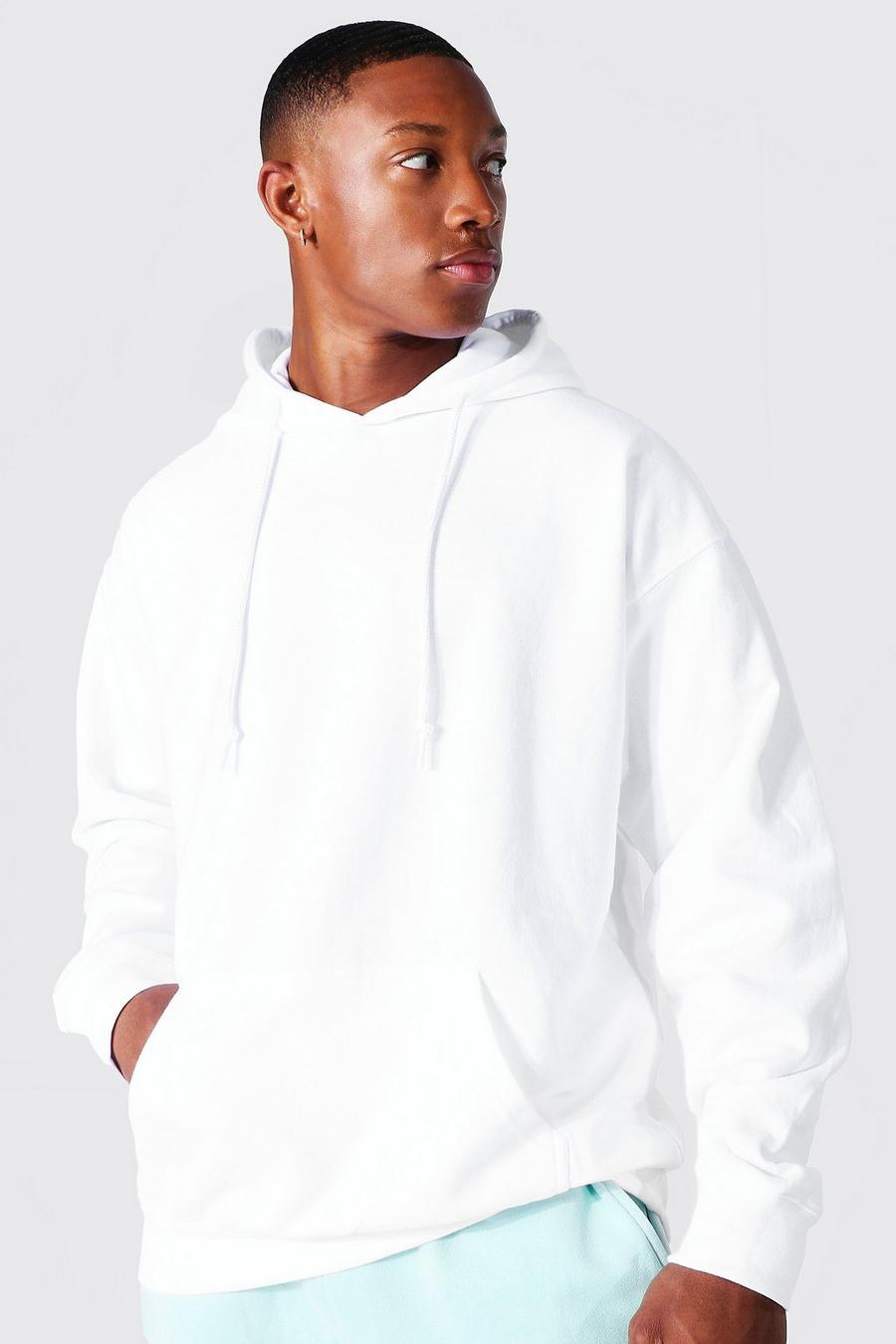 Oversize Hoodie, White image number 1