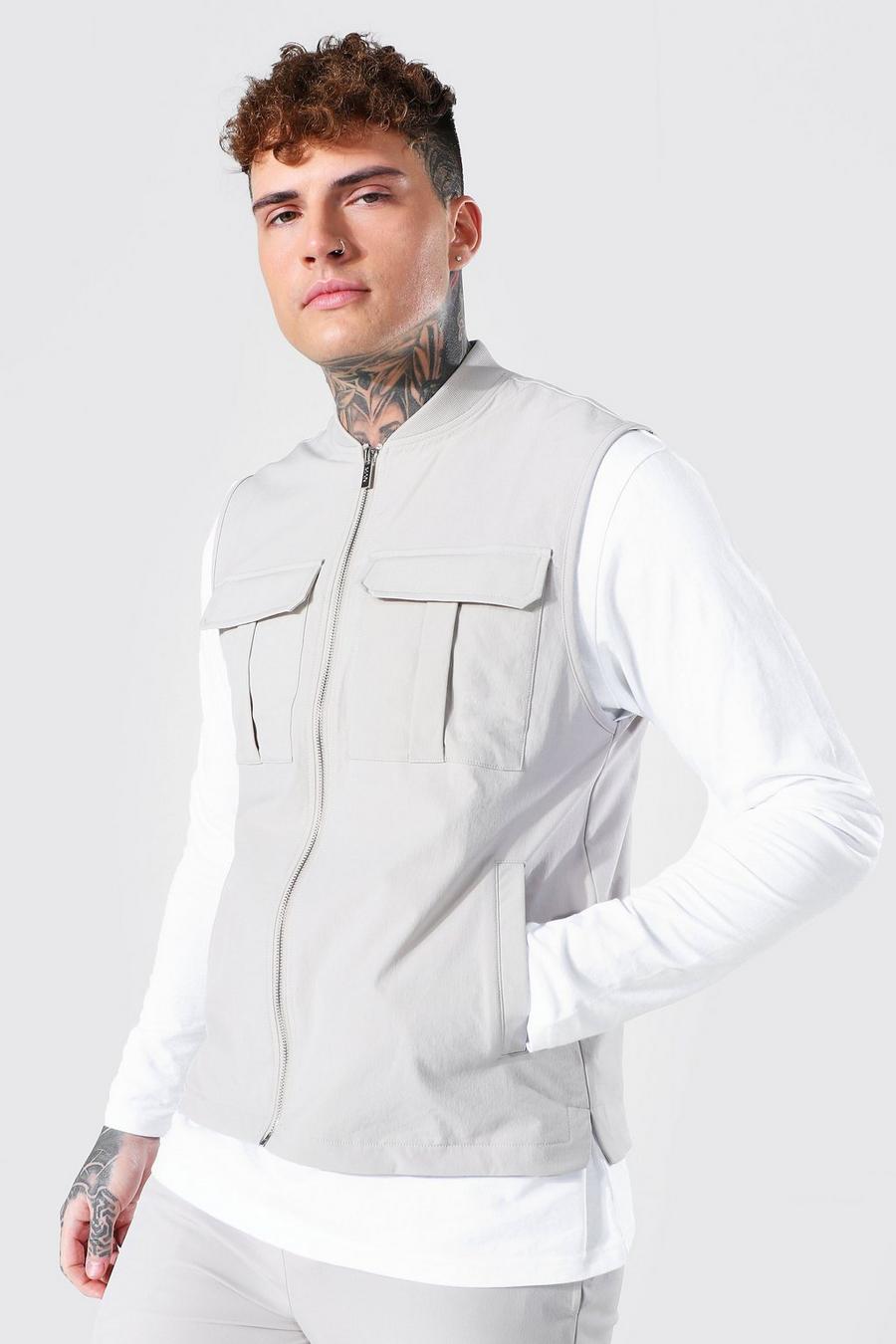 Stone Tailored Utility Vest image number 1
