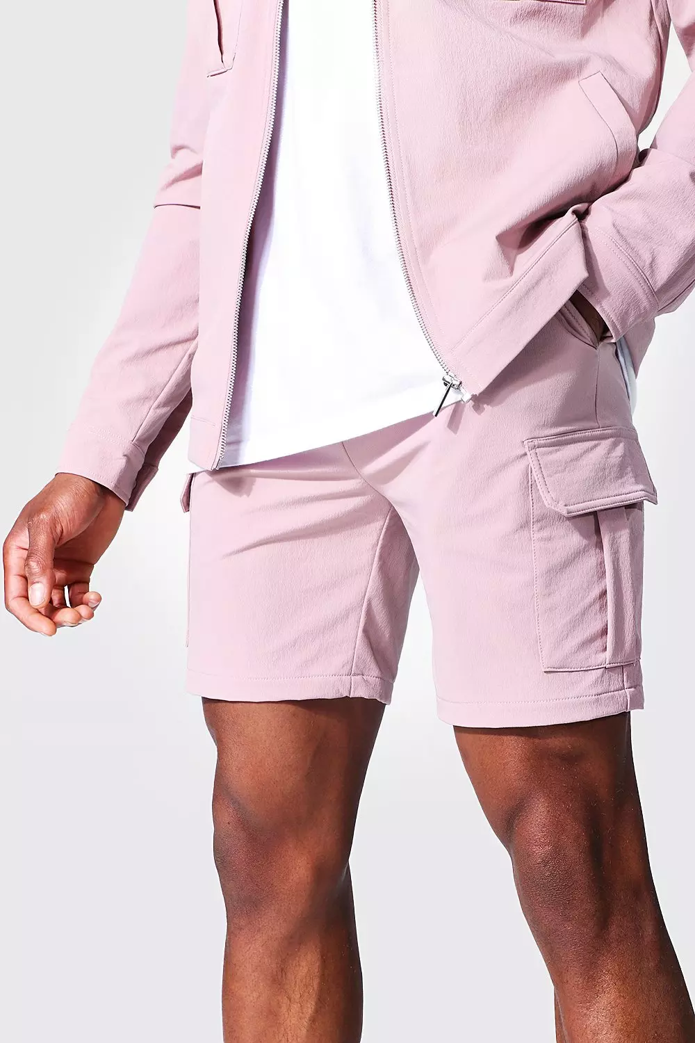 Hot pink sale cargo shorts