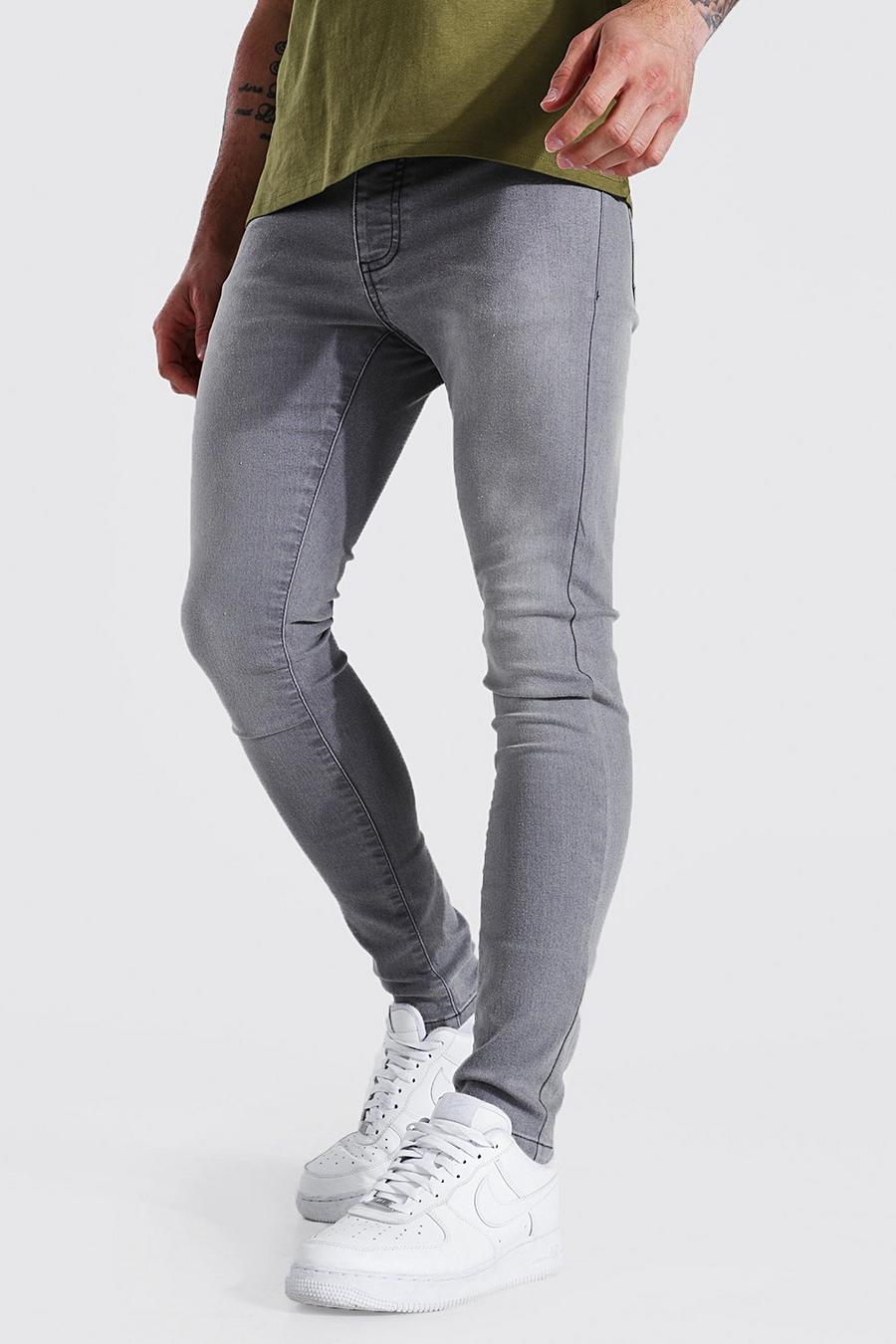 Grey Super skinny jeans image number 1