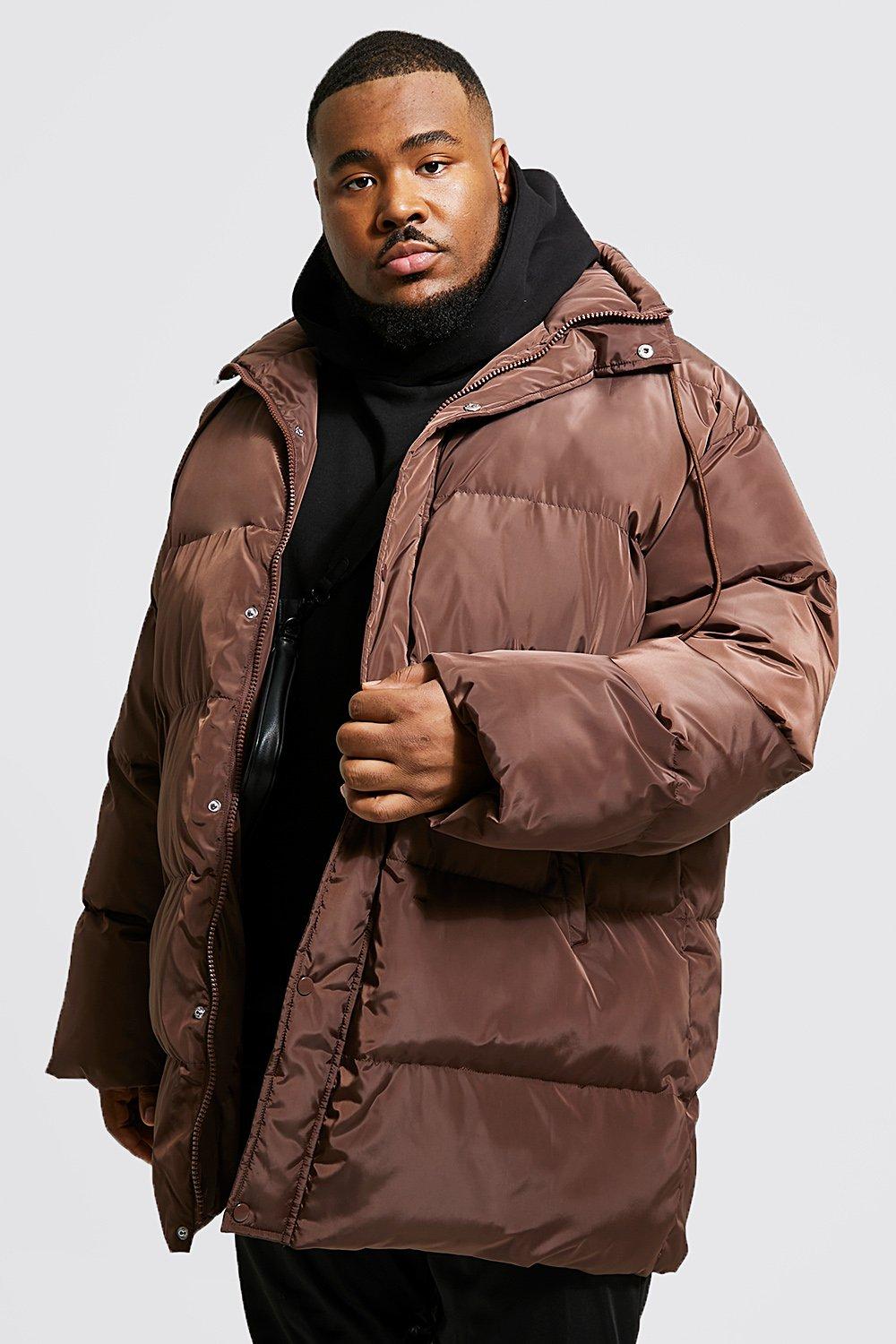 brun puffer jacket