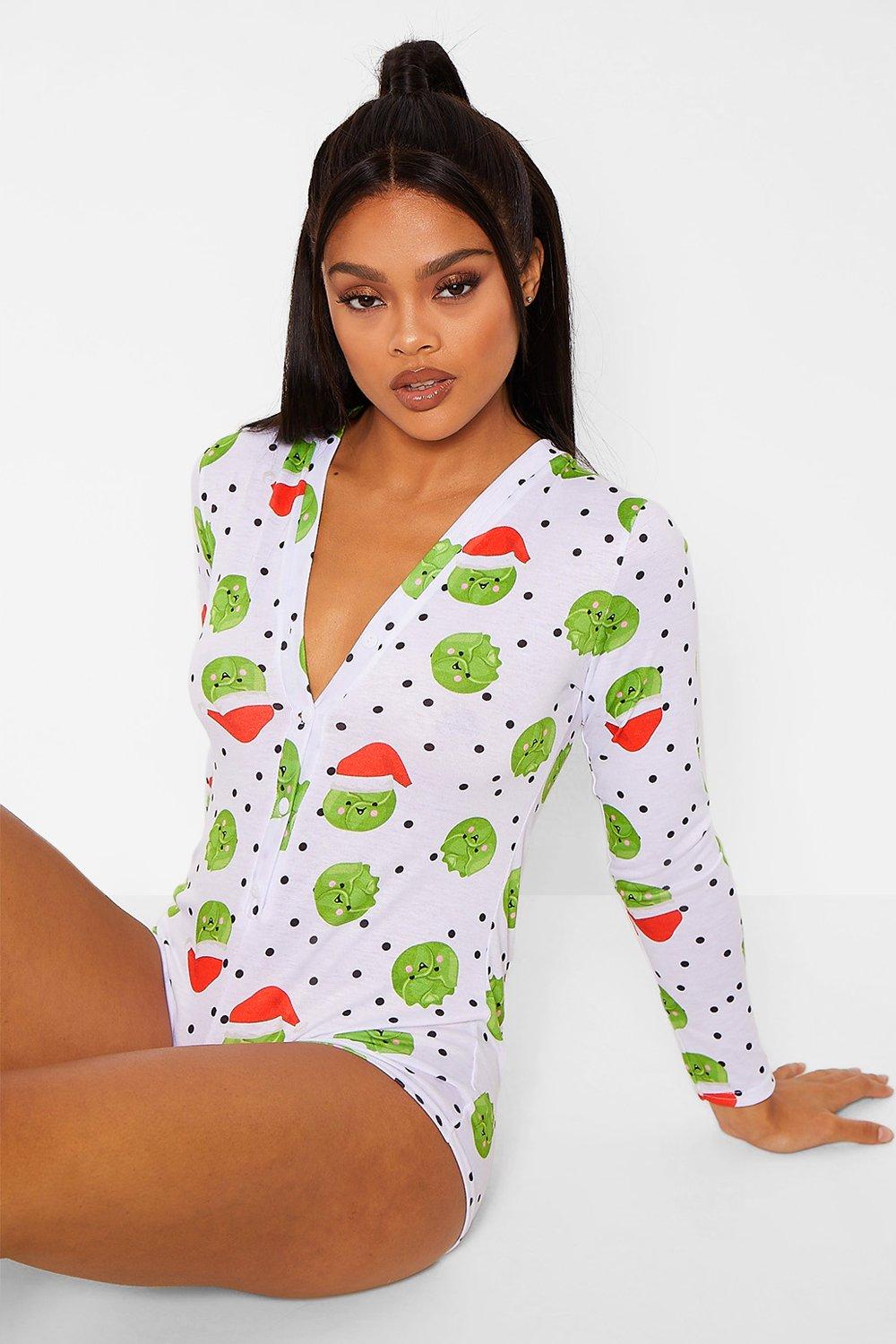 Christmas pj online romper